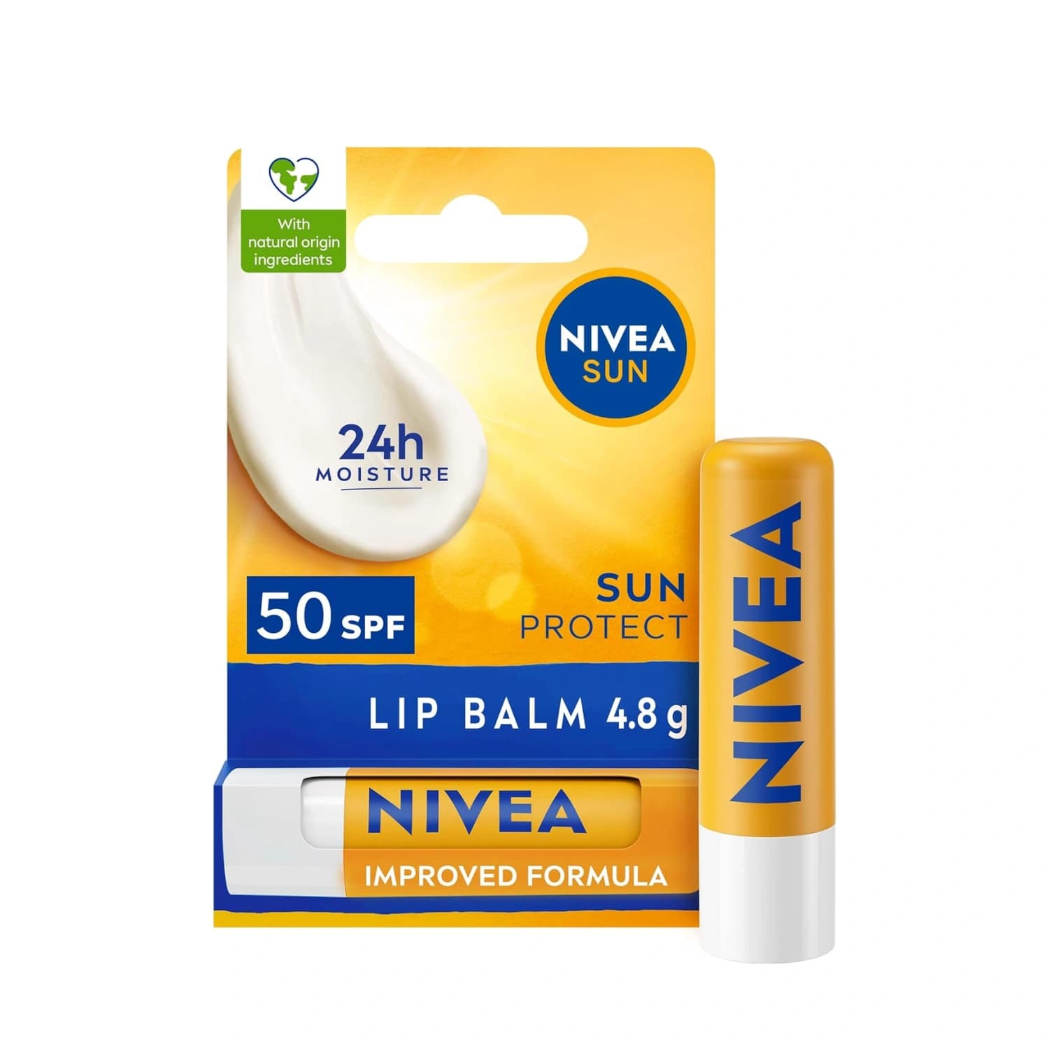 Nivea Sun Protect Caring Lip Balm SPF30 4.8g