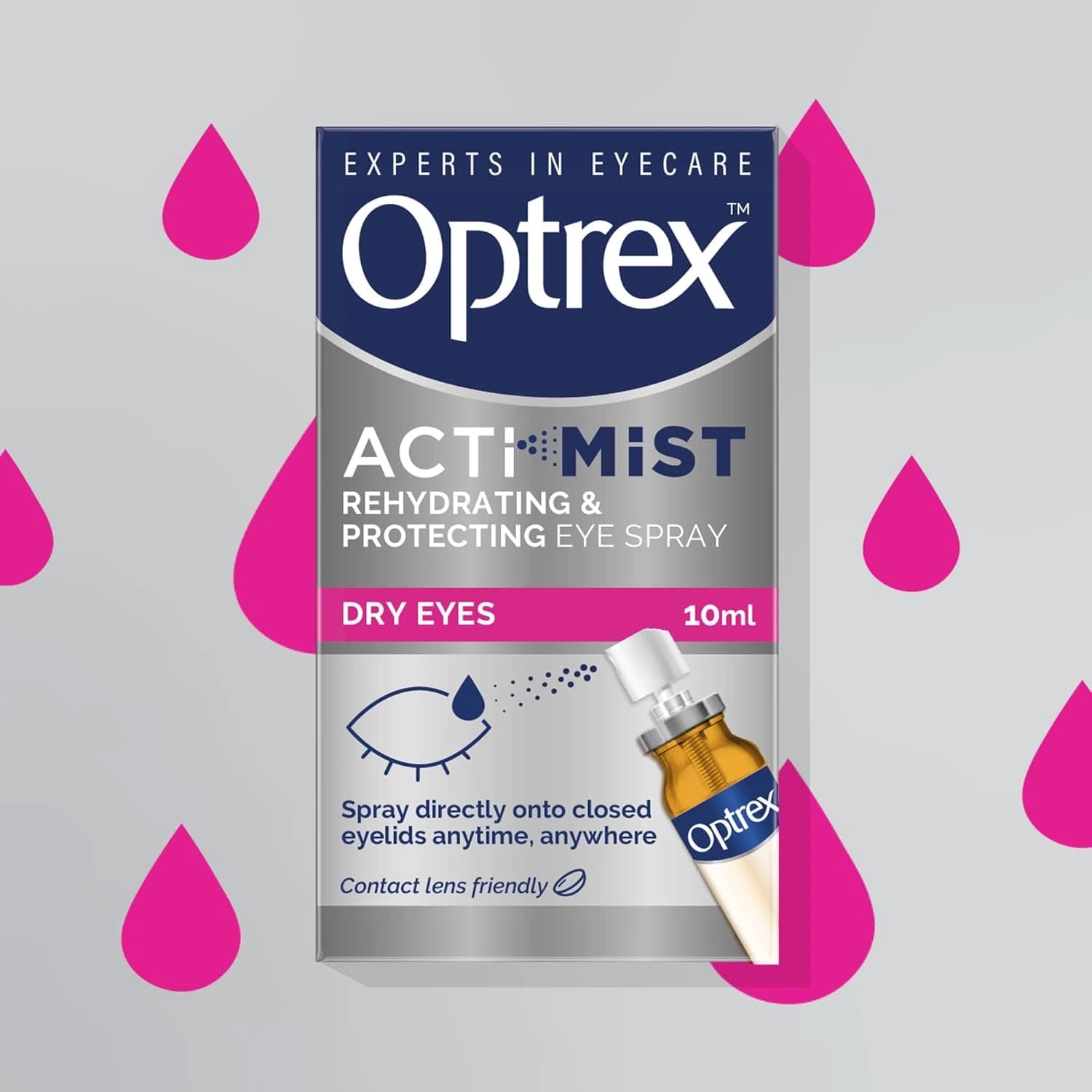 Optrex ActiMist Dry and Irritated Eye Spray 10ml