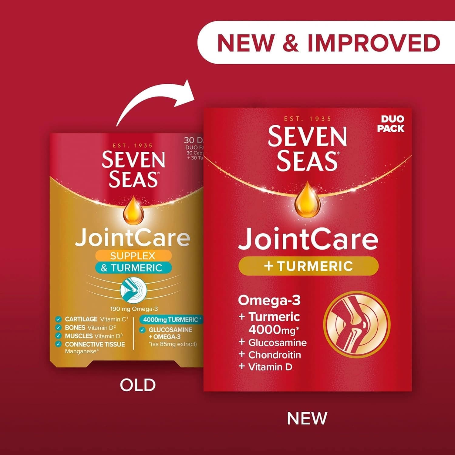 Seven Seas Jointcare + Tumeric Duo Pack