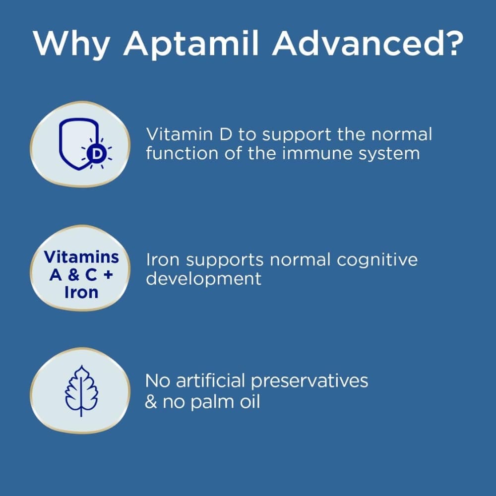 Aptamil Advanced 3 Toddler Baby Milk Powder 800g