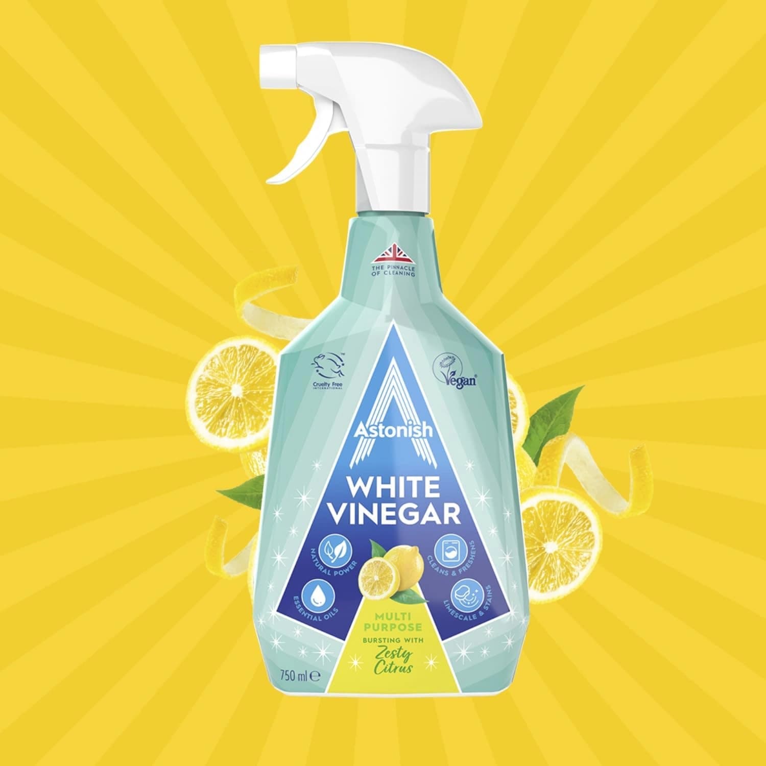 Astonish Trigger White Vnegar Citrus Spy 750ml