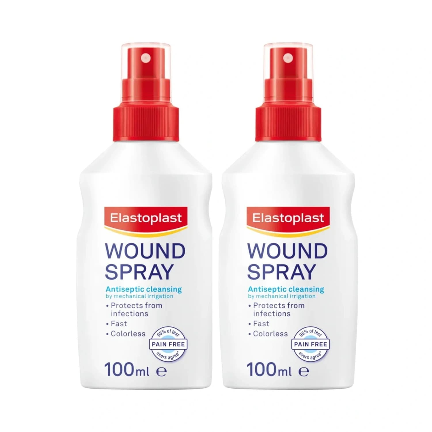 Elastoplast Antiseptic Wound Spray 100ml - Pack of 2