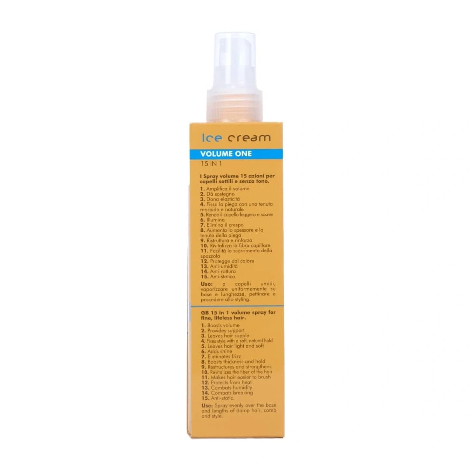 Inebrya Ice Cream Volume One 15 in 1 Spray 200ml