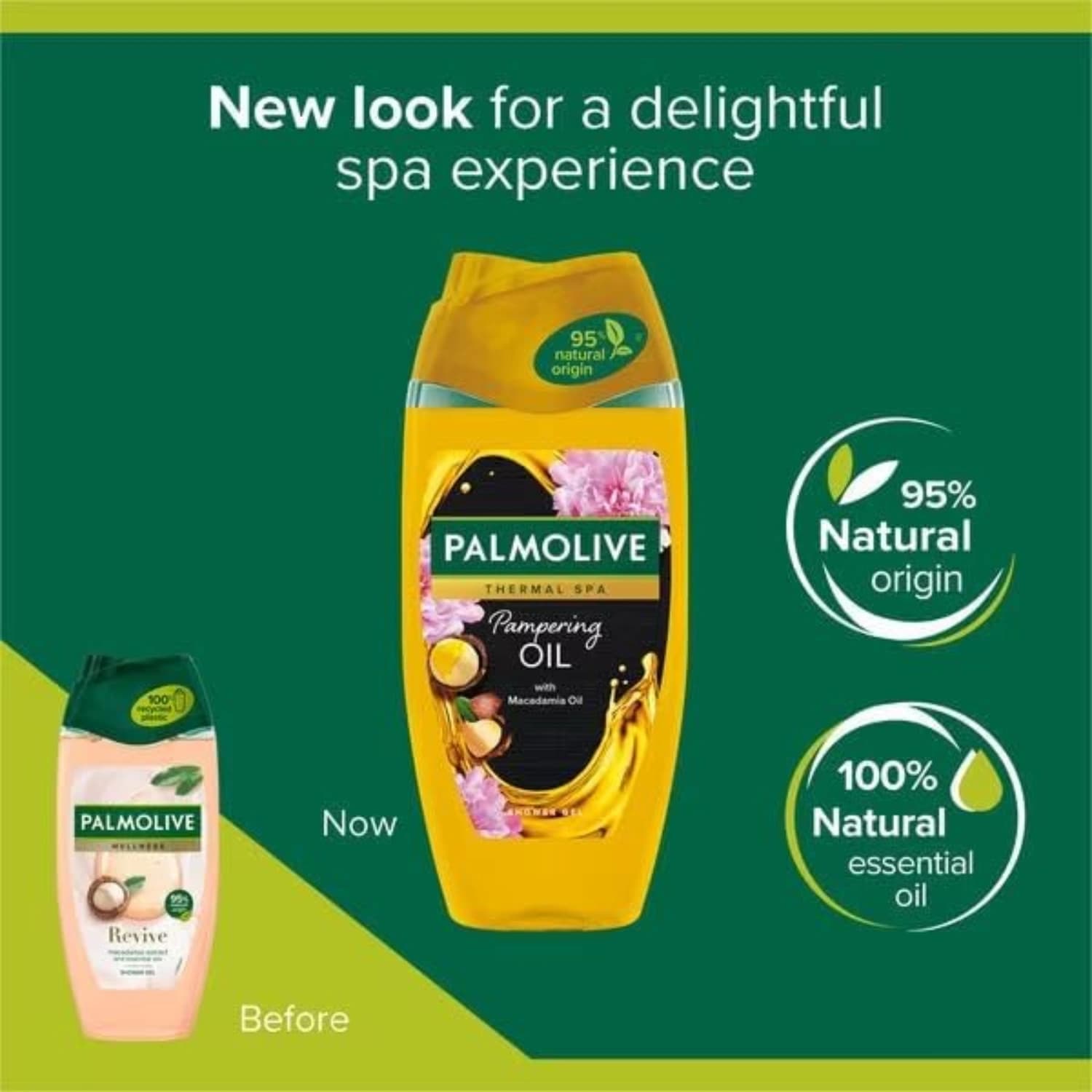 Palmolive Shower Gel Pampering Oil 250ml