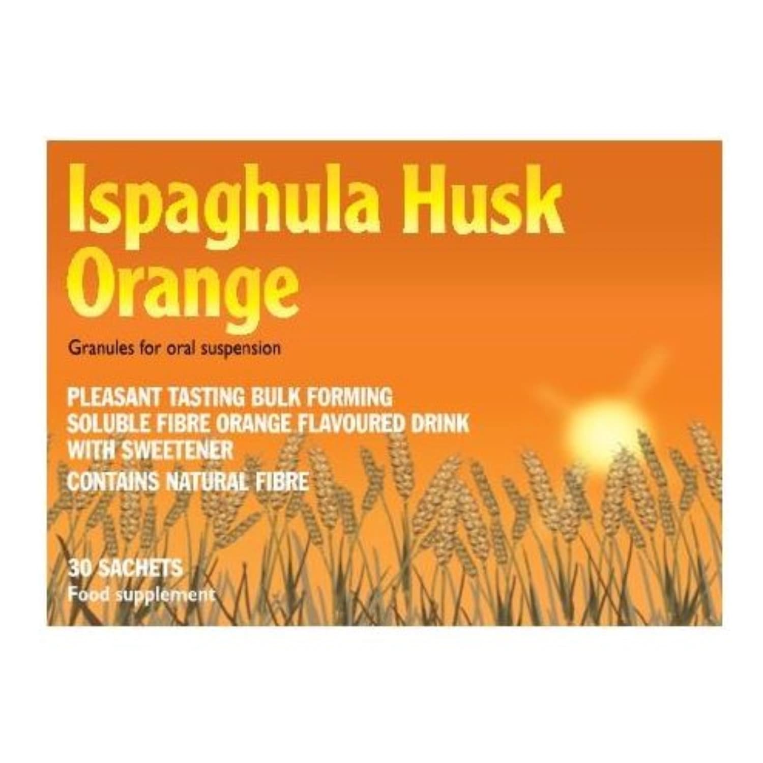 Ispaghula Husk Orange 30 sachets
