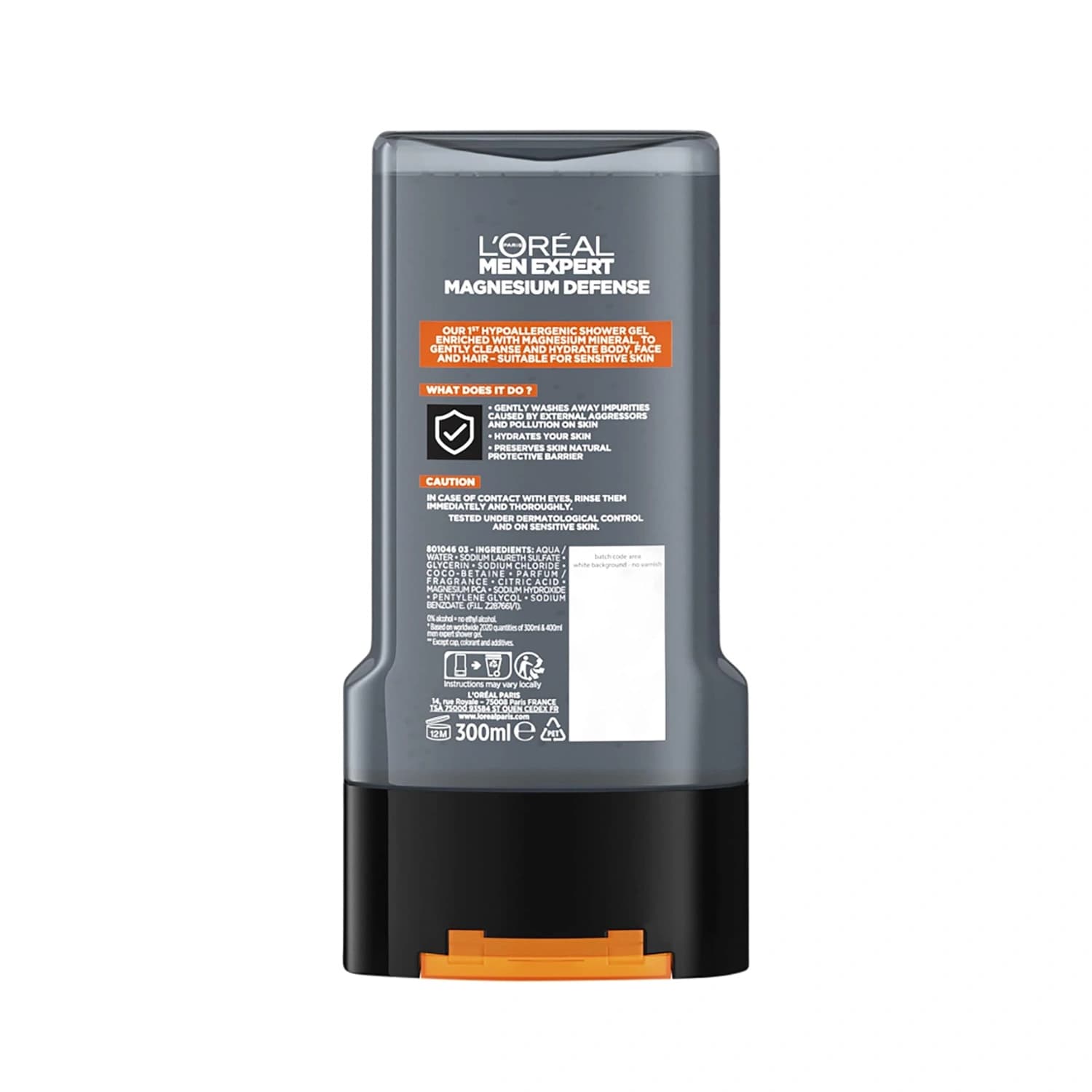 L'Oreal Men Expert Magnesium Defence Shower Gel 300ml