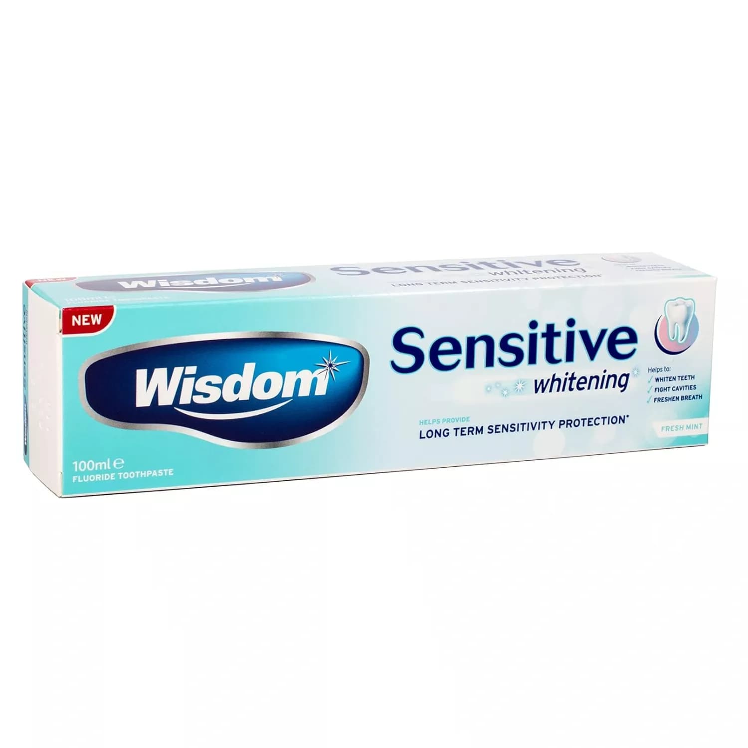 Wisdom Sensitive Whitening Toothpaste 100ml 4 Tubes