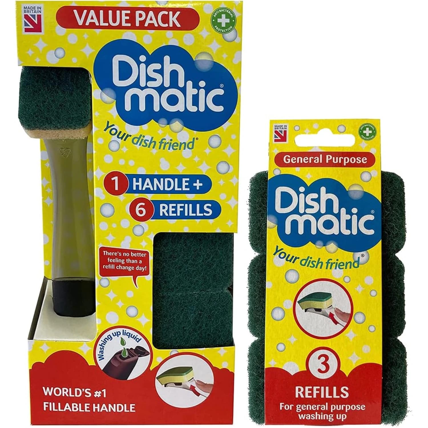 Dishmatic Sponge Essentials Bonus Pack