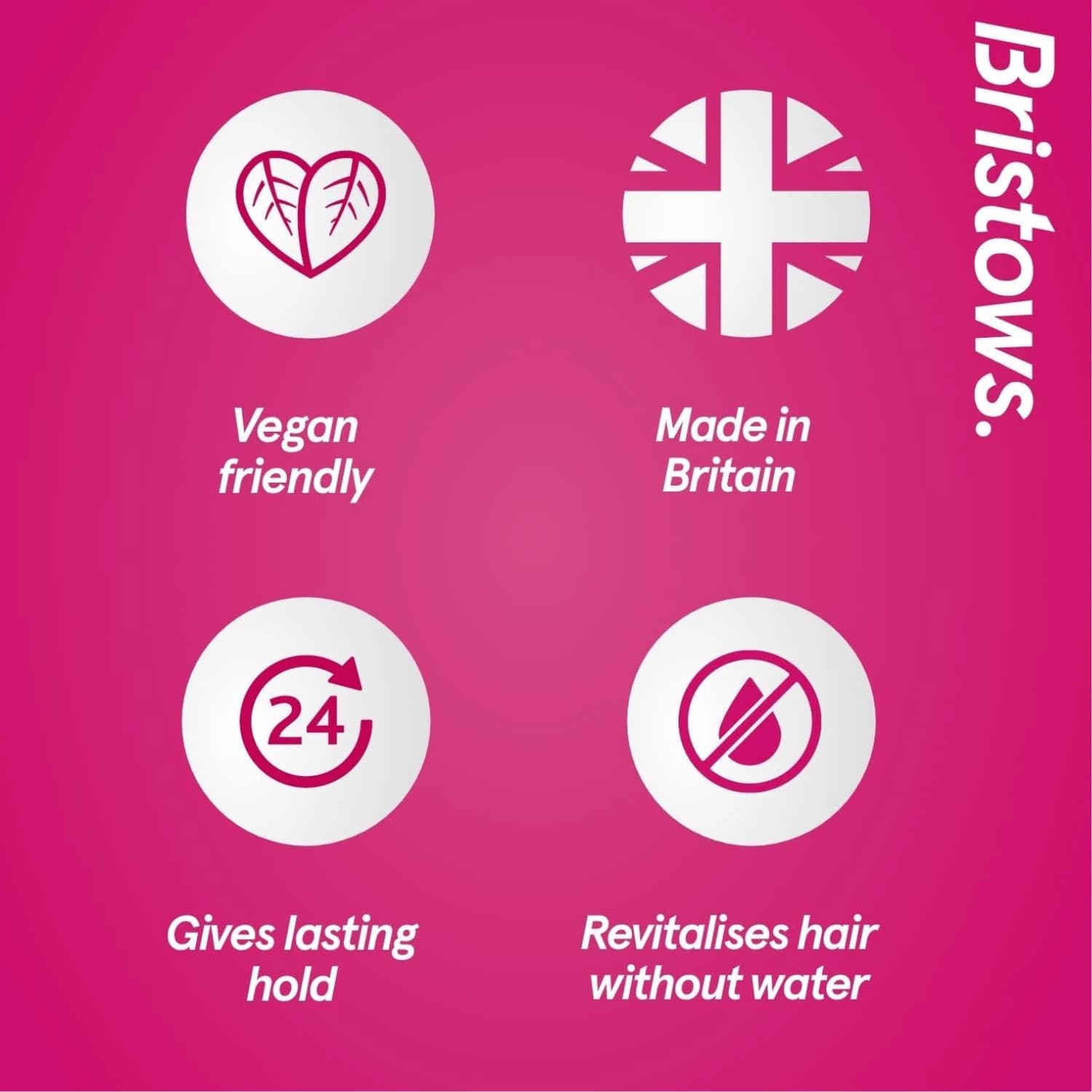Bristows Curls & Waves Hair Mousse 200ml