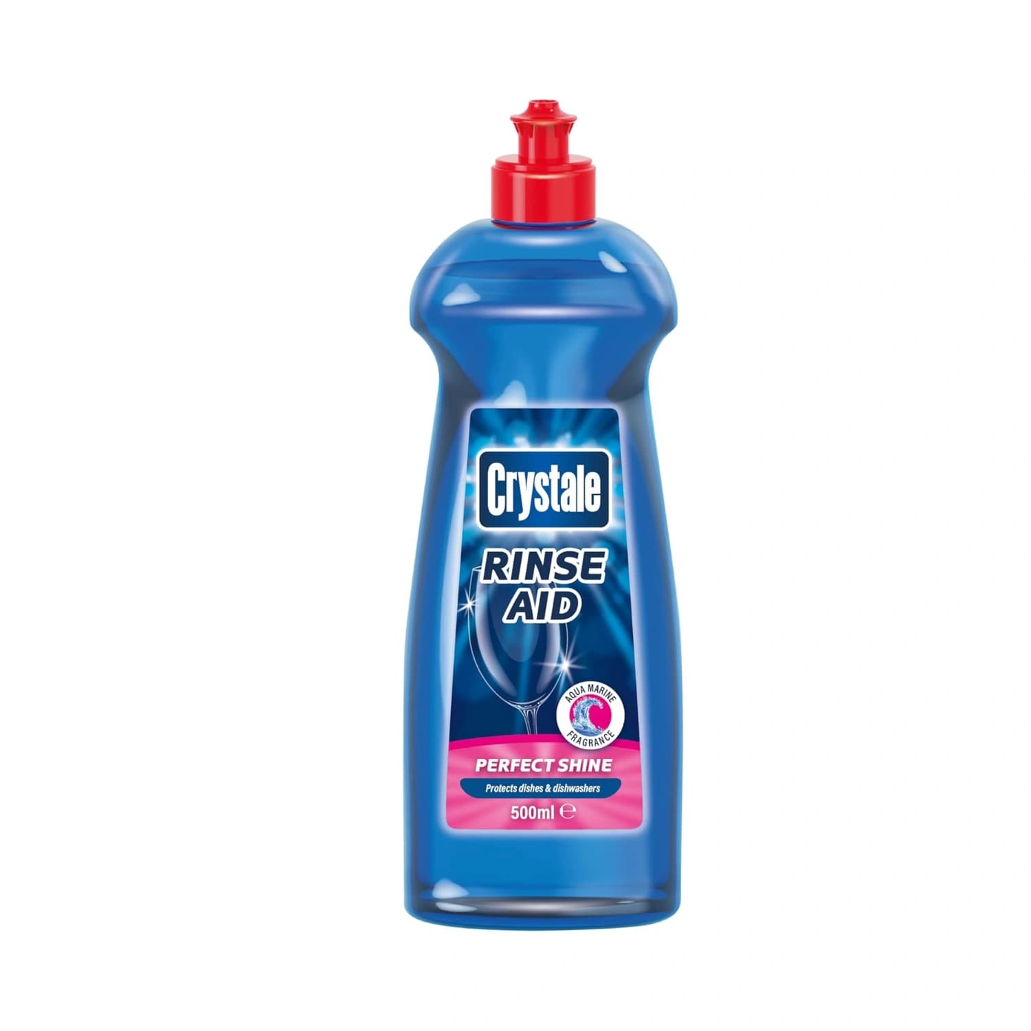 Crystale Total Action Dishwasher Rinse Aid 500ml - Pack of 3