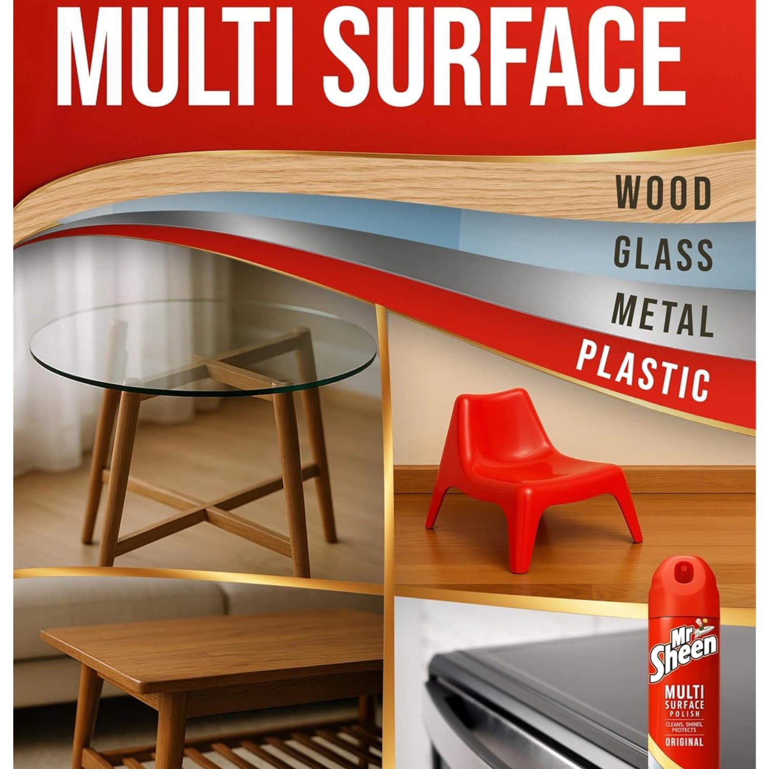 Mr Sheen Multi Surface Polish Original 250ml