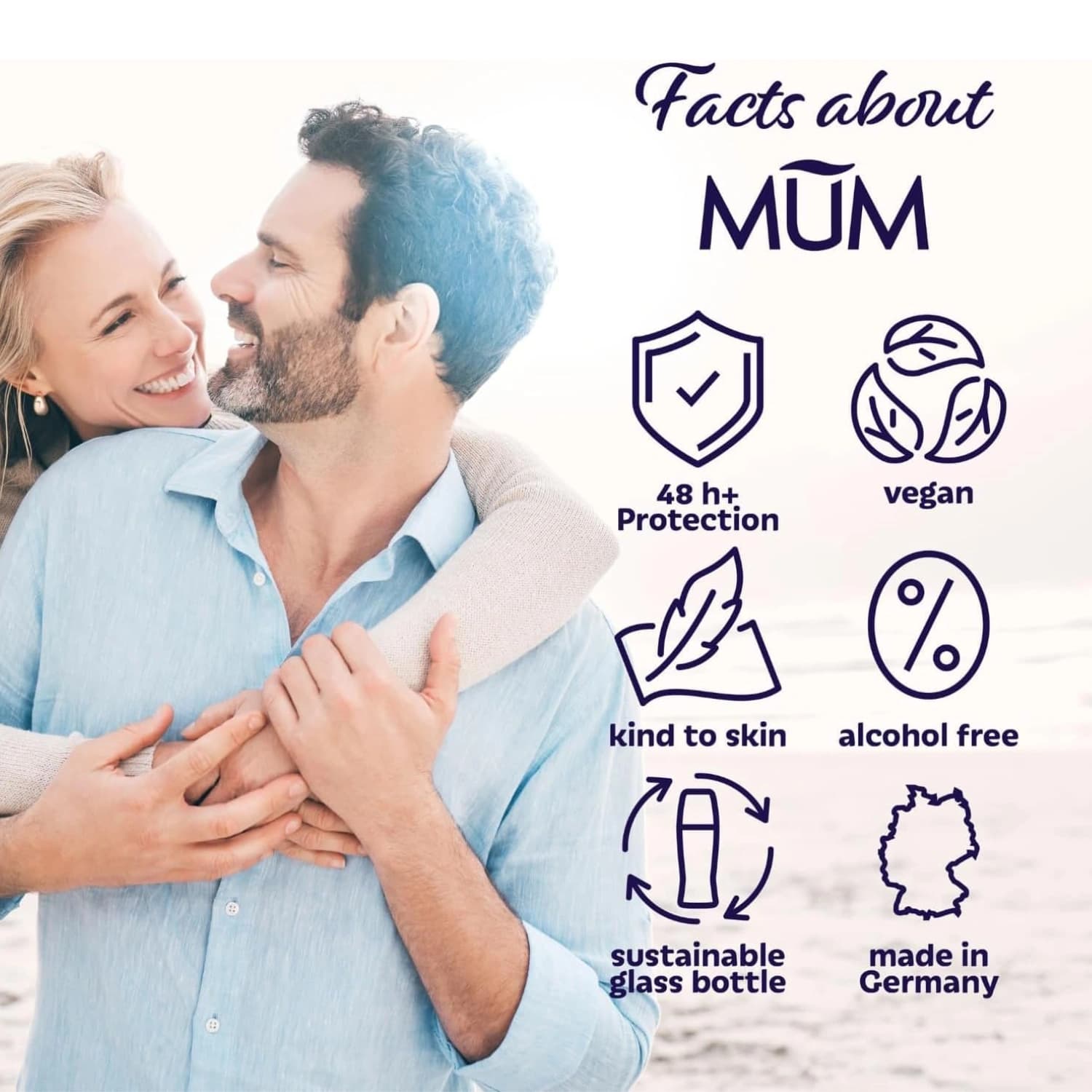 Mum Sensitive Aloe Vera Roll On Deodorant 50ml