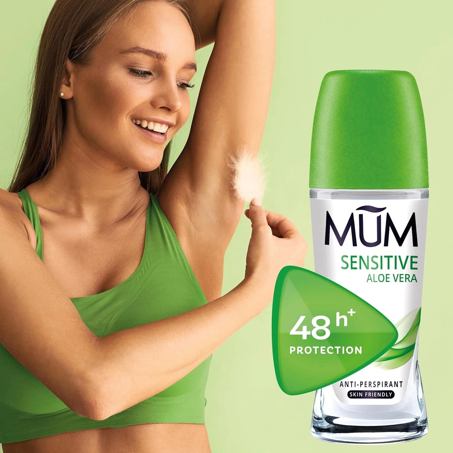 Mum Sensitive Aloe Vera Roll On Deodorant 50ml