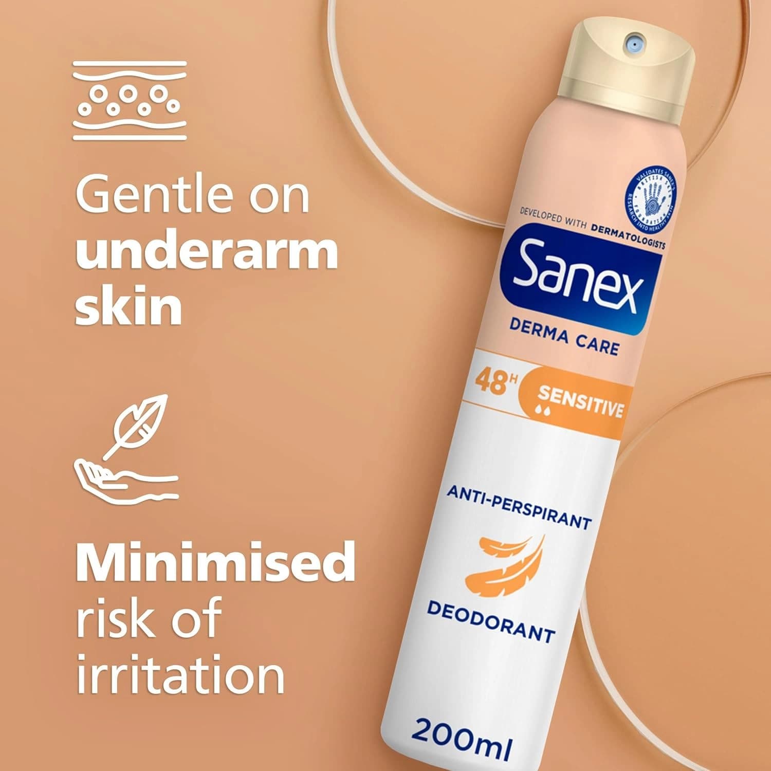 Sanex Deo Sensitive Antiperspirant Spray 200ml