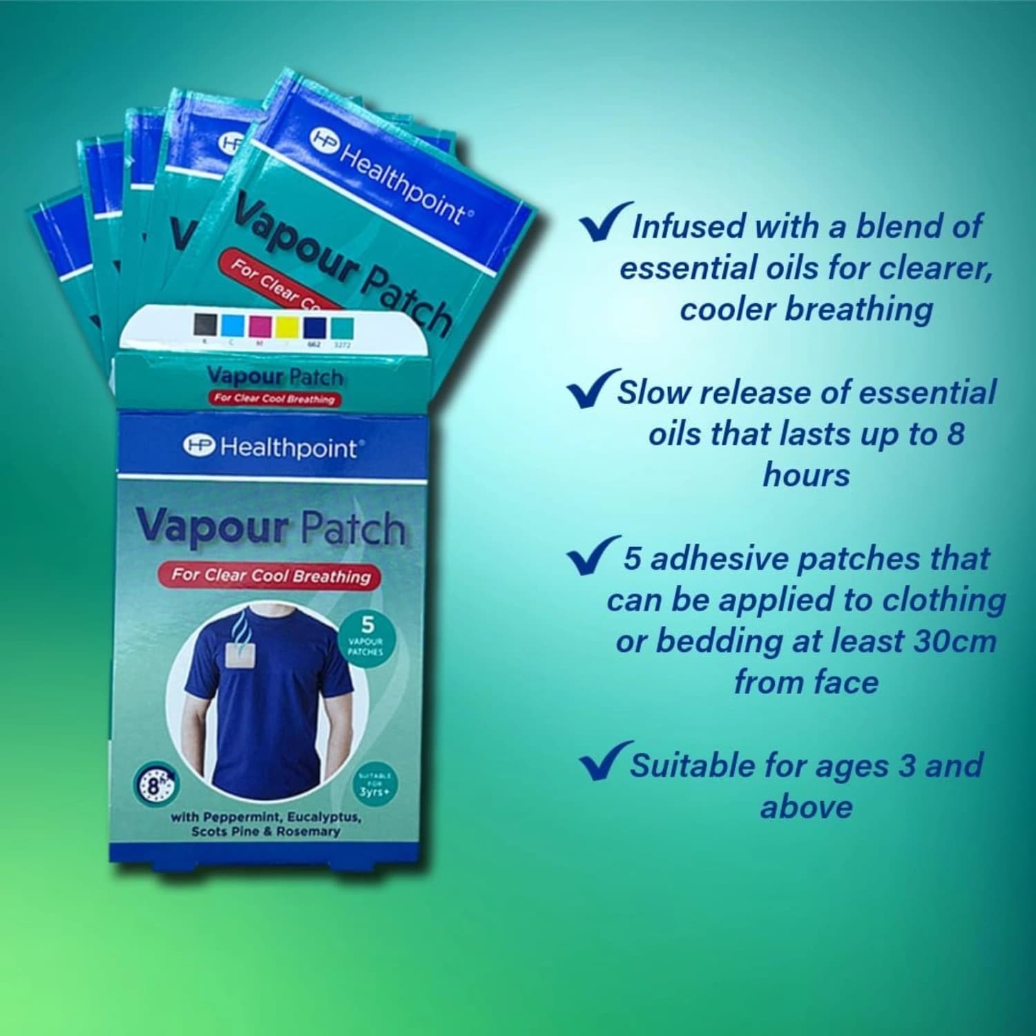 Healthpoint Vapour Patche 5s