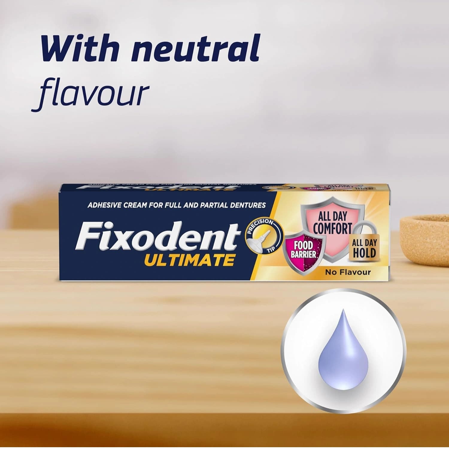 Fixodent Ultimate Flavour Free 40g