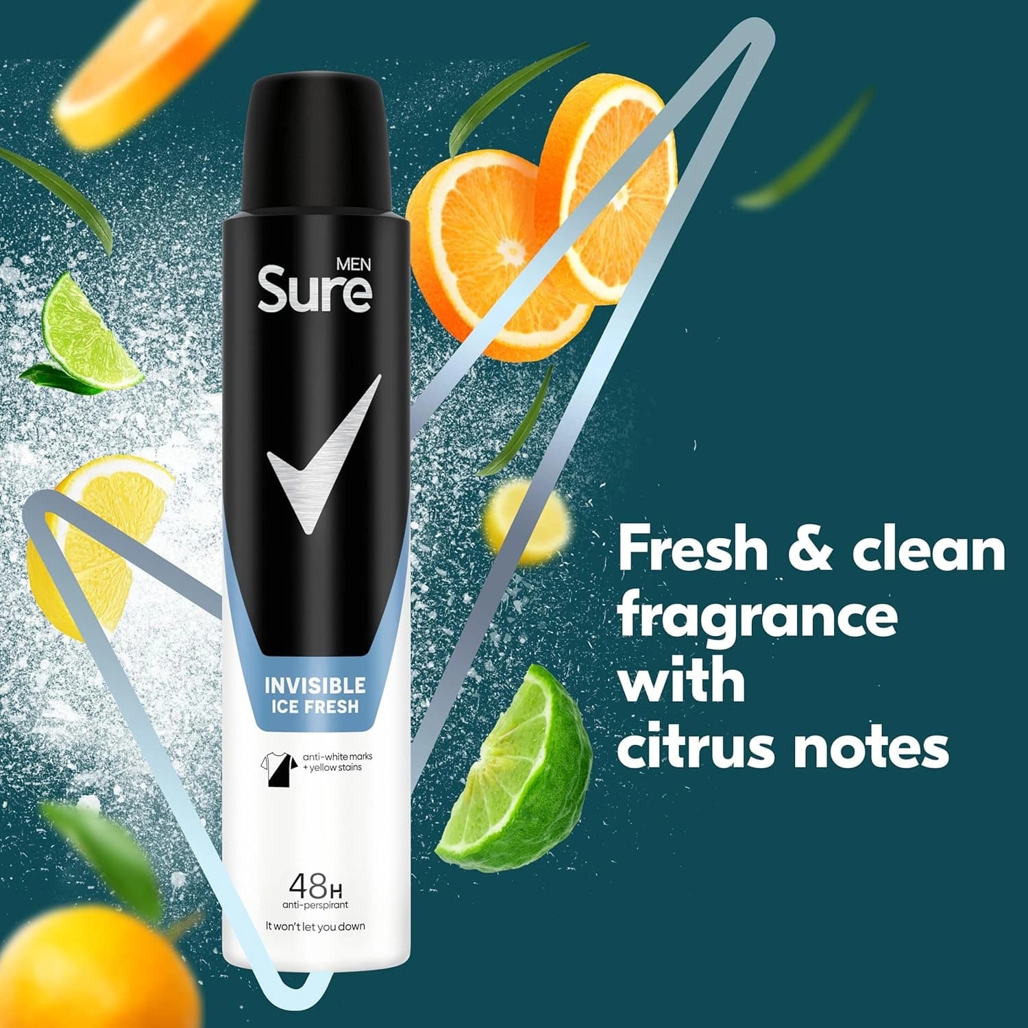 Sure Men Invisible Ice Apd 200ml