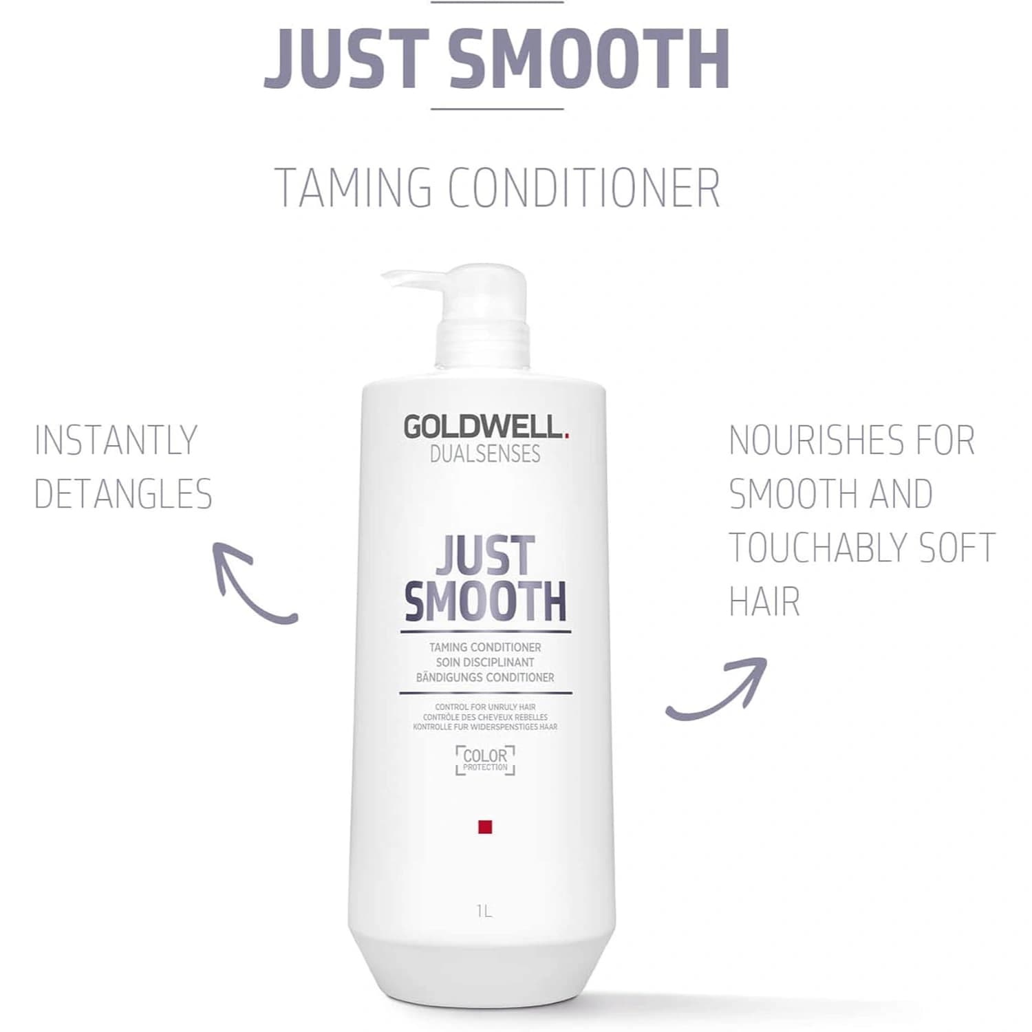 Goldwell Dual Just Smooth Taming Conditioner 1Litre