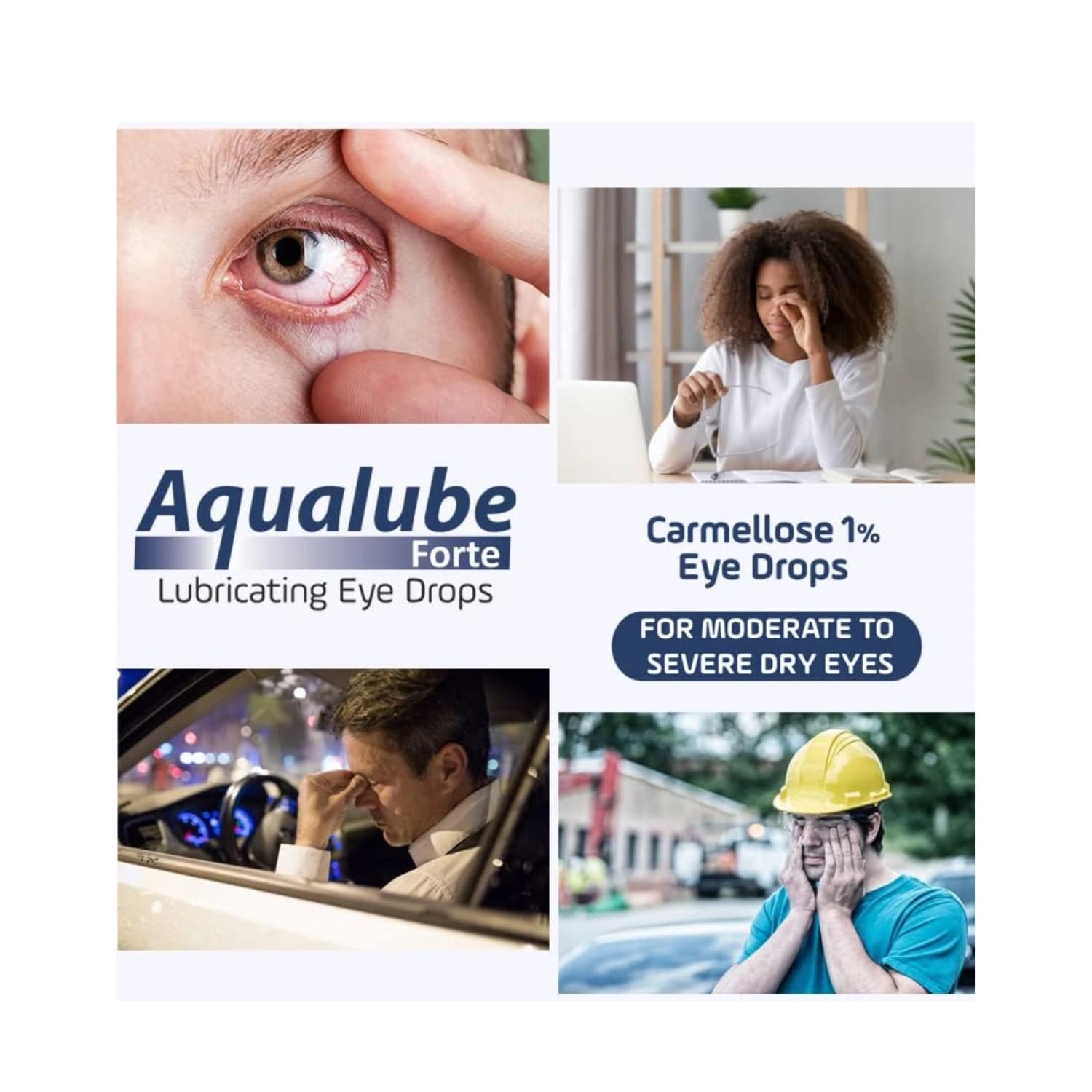 Aqualube Forte Lubricating Eye Drops 10ml