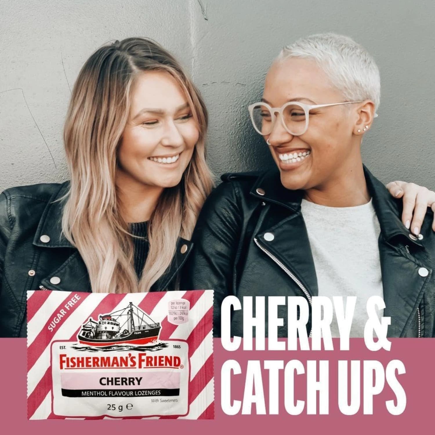 Fisherman's Friend Lozenges Cherry Menthol 25g - Pack of 24