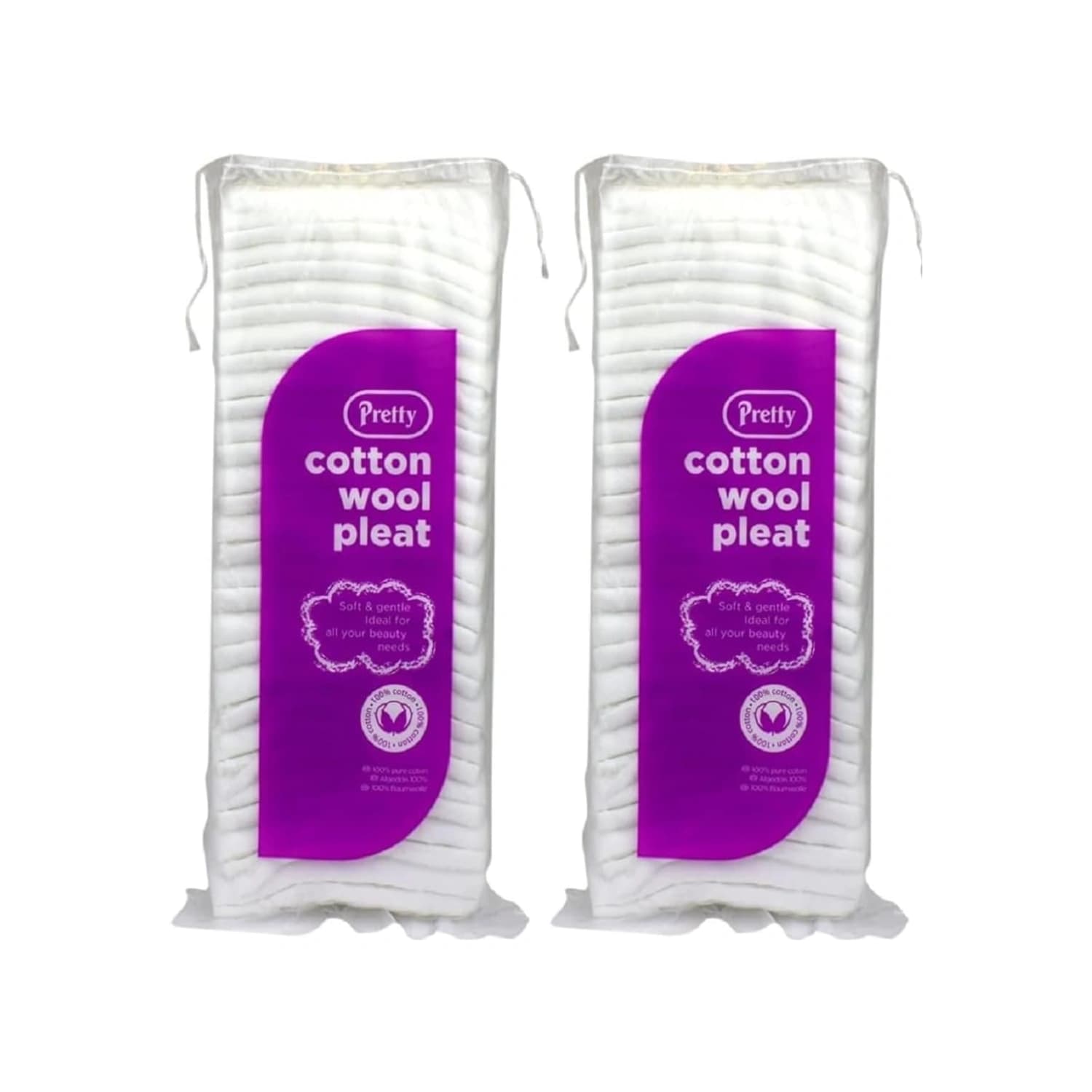 Pretty Cotton Pleat 80g - Pack of 2
