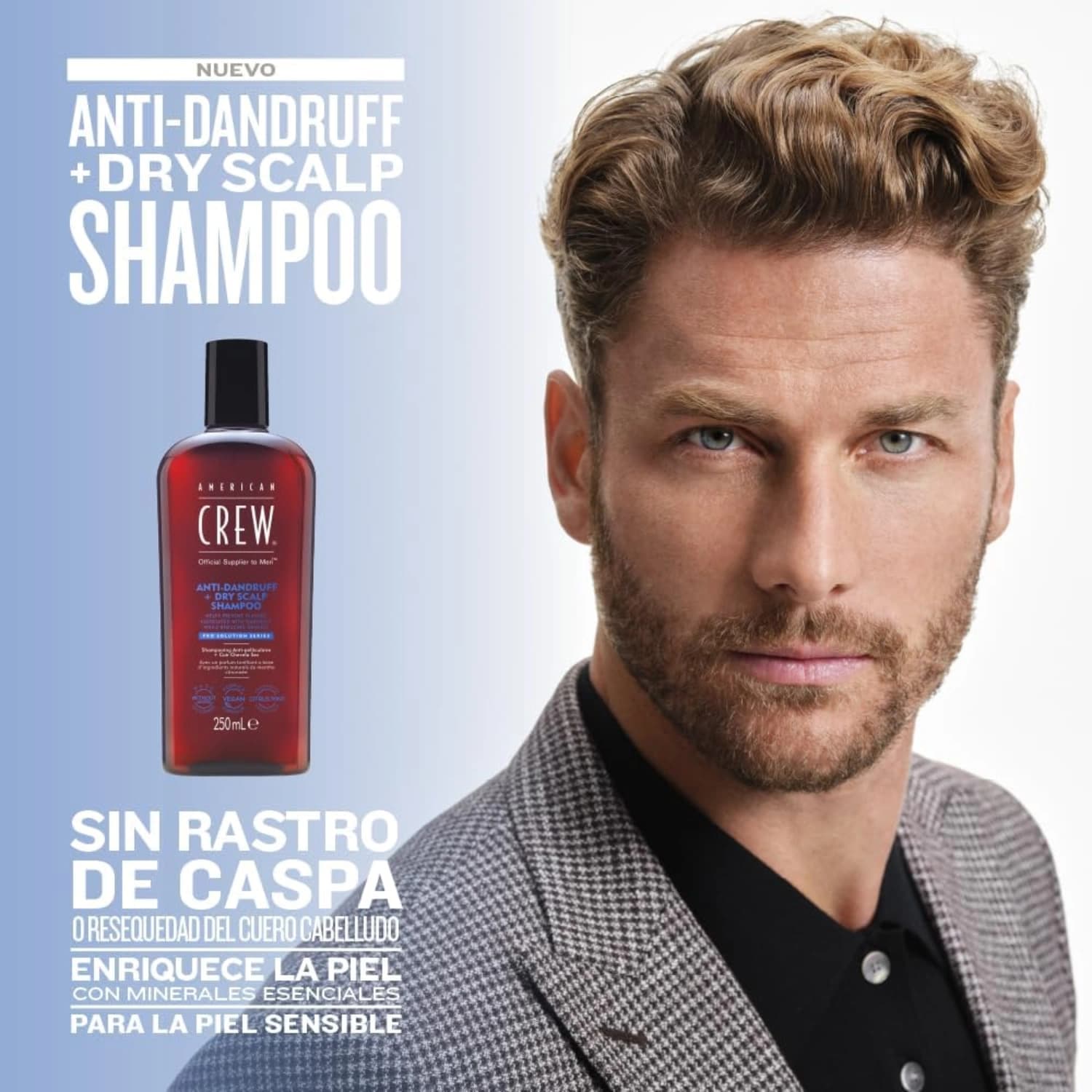 American Crew Anti-Dandruff + Dry Scalp Shampoo 250ml