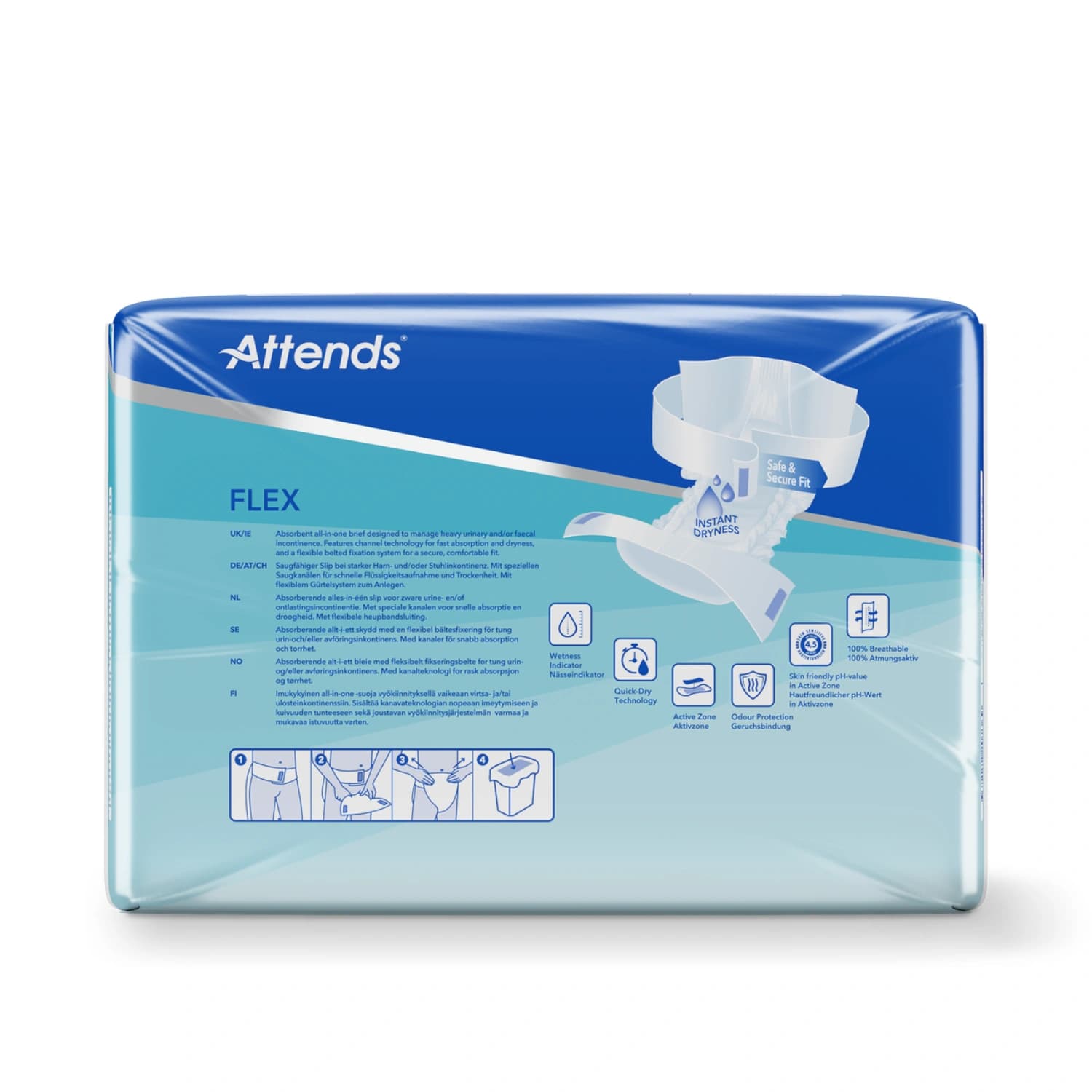 Attends Flex 10 Large 22 Pack
