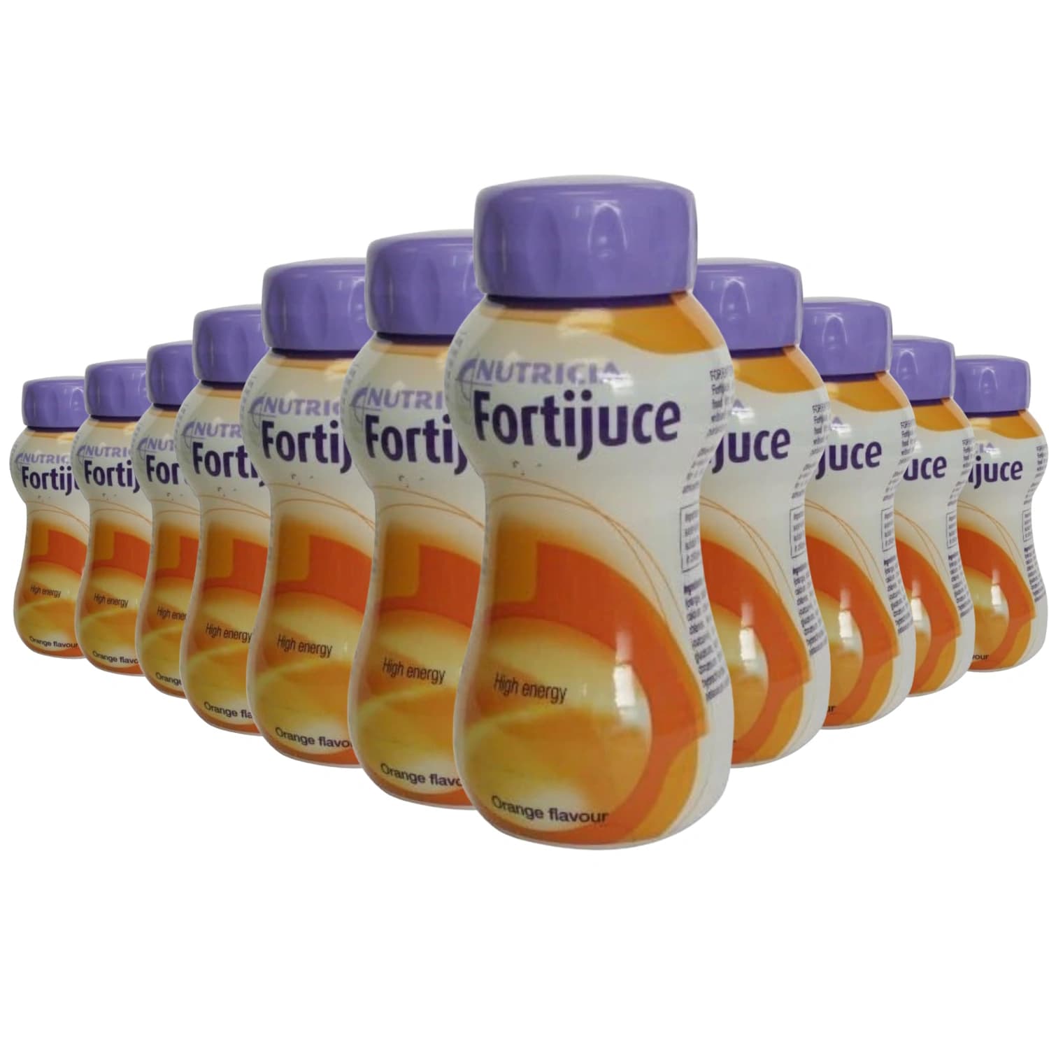 Fortijuce Orange High Energy Juice Bottle 200ml x 12 Pack