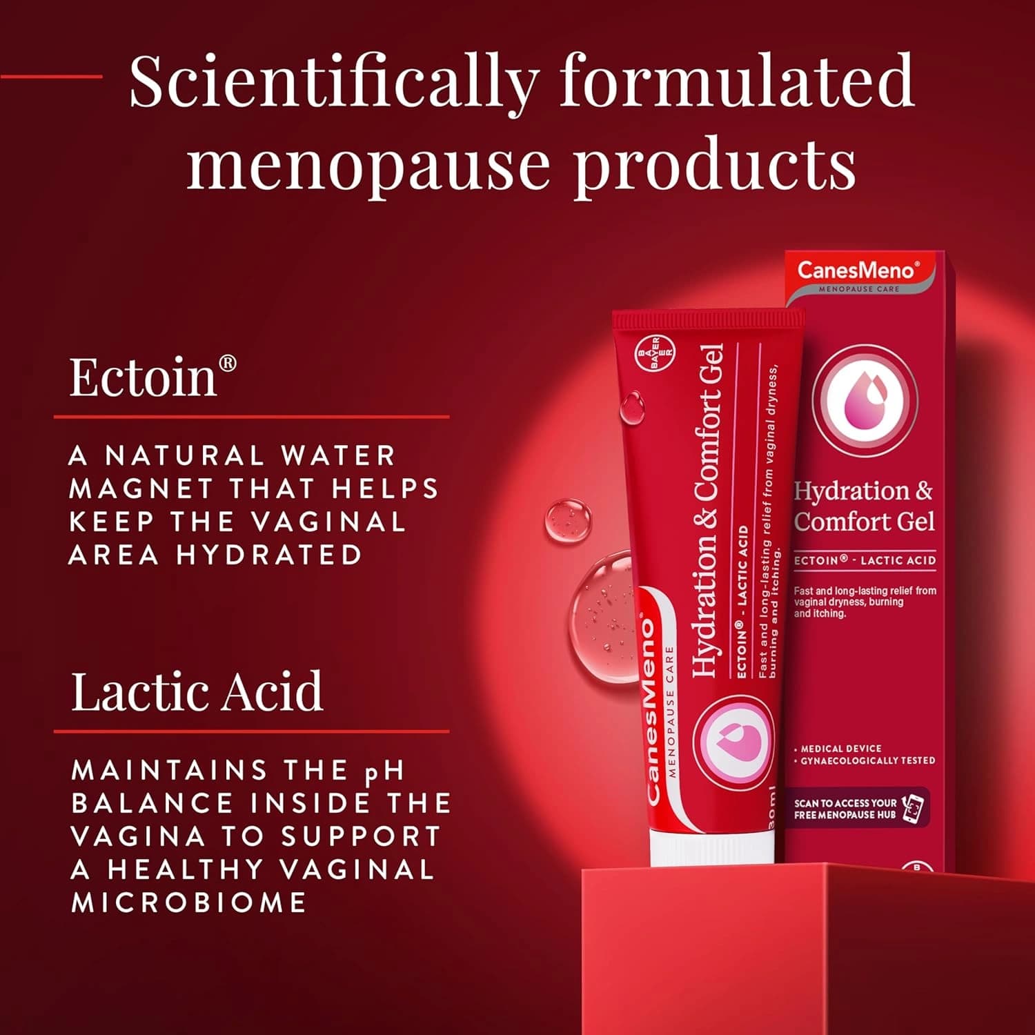 CanesMeno Menopause Care Hydration and Comfort Gel 30ml