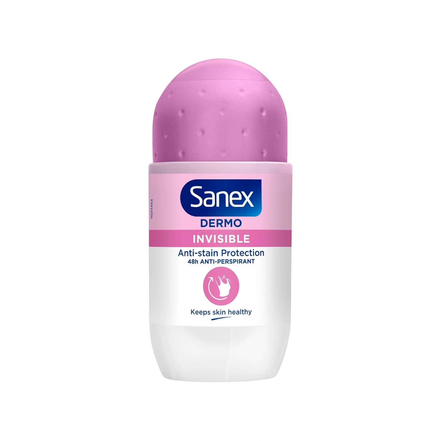 6x Sanex Dermo Invisible Anti-Perspirant Deodorant Roll-On 50ml