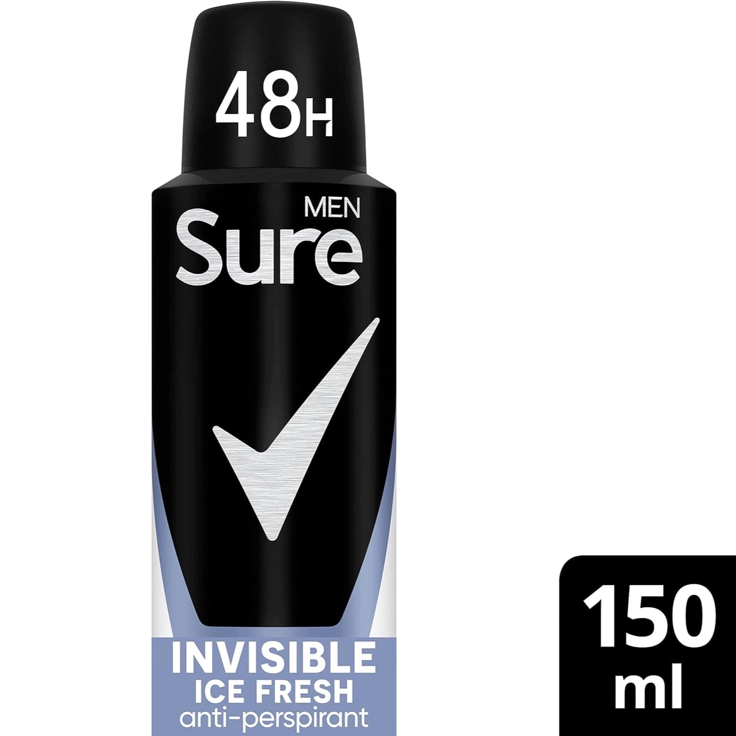 Sure Men Invisible Ice Fresh Anti-perspirant Aerosol 150ml