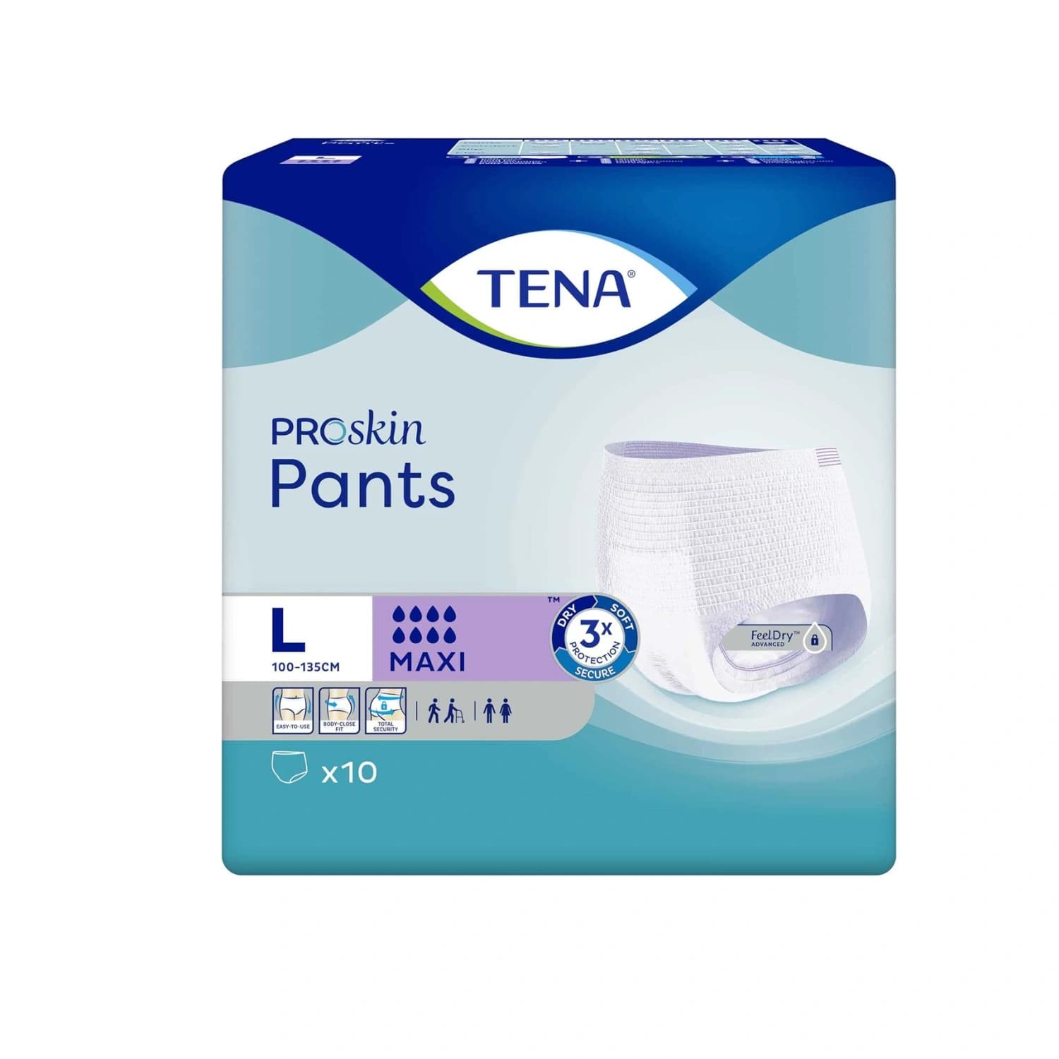 Tena Proskin Maxi Large Pants - 10 Pieces