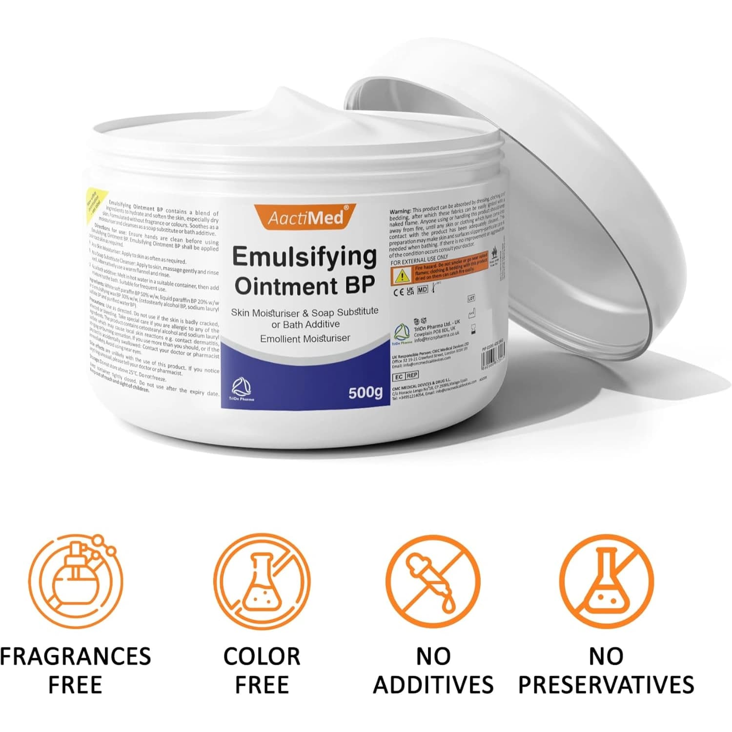 AactiMed Emulsifying Ointment 500g