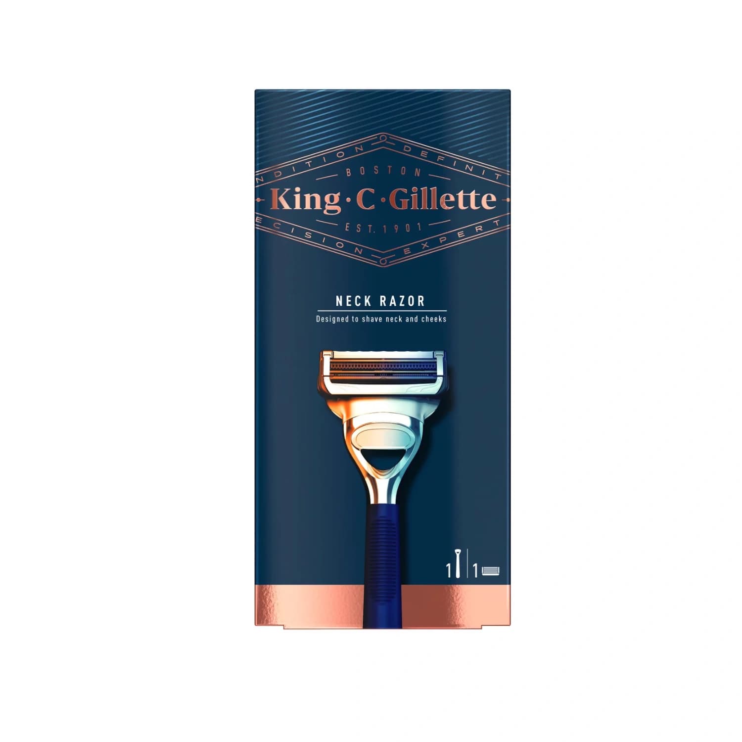 Gillette King C Neck & Cheek Razor 1Up