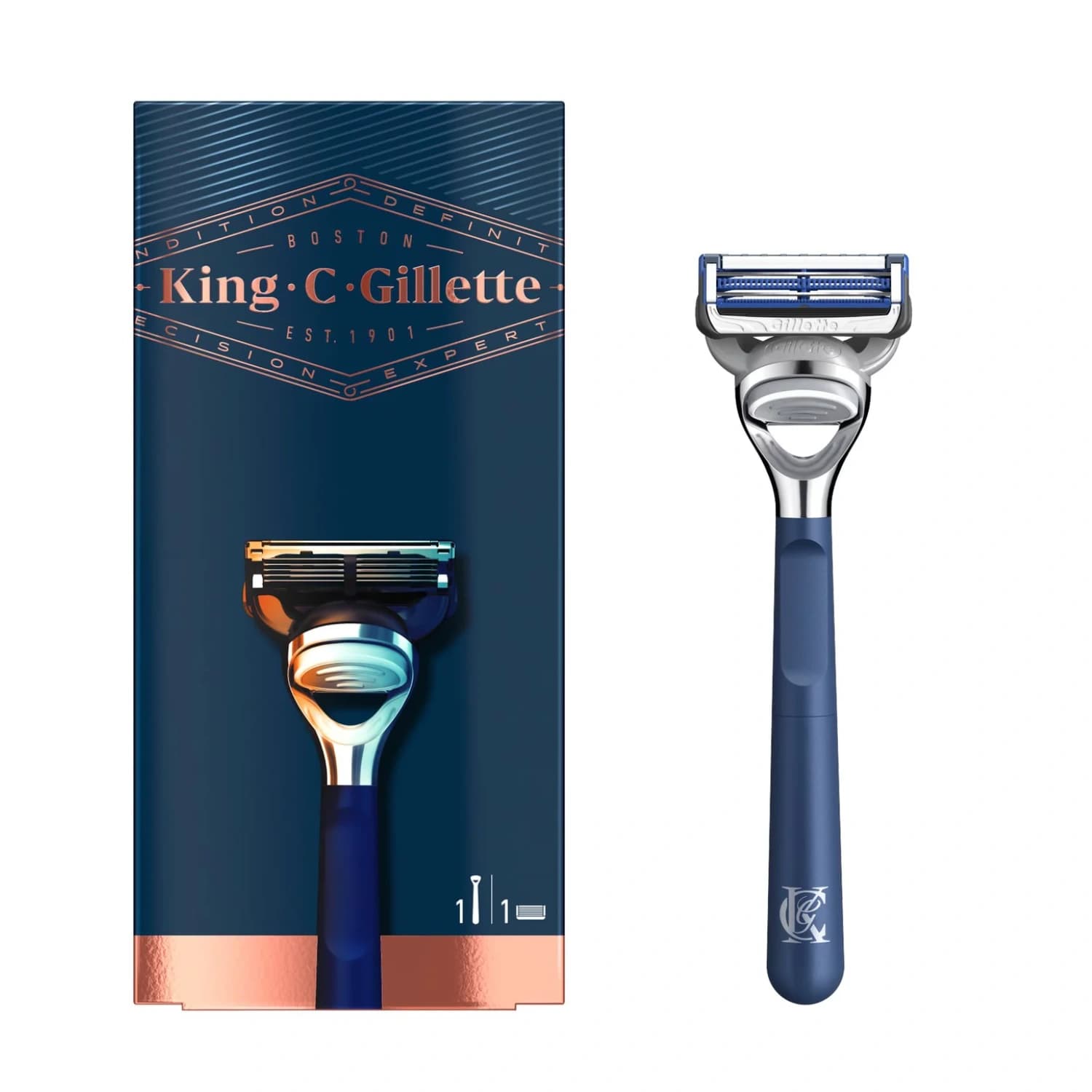 Gillette King C Neck & Cheek Razor 1Up