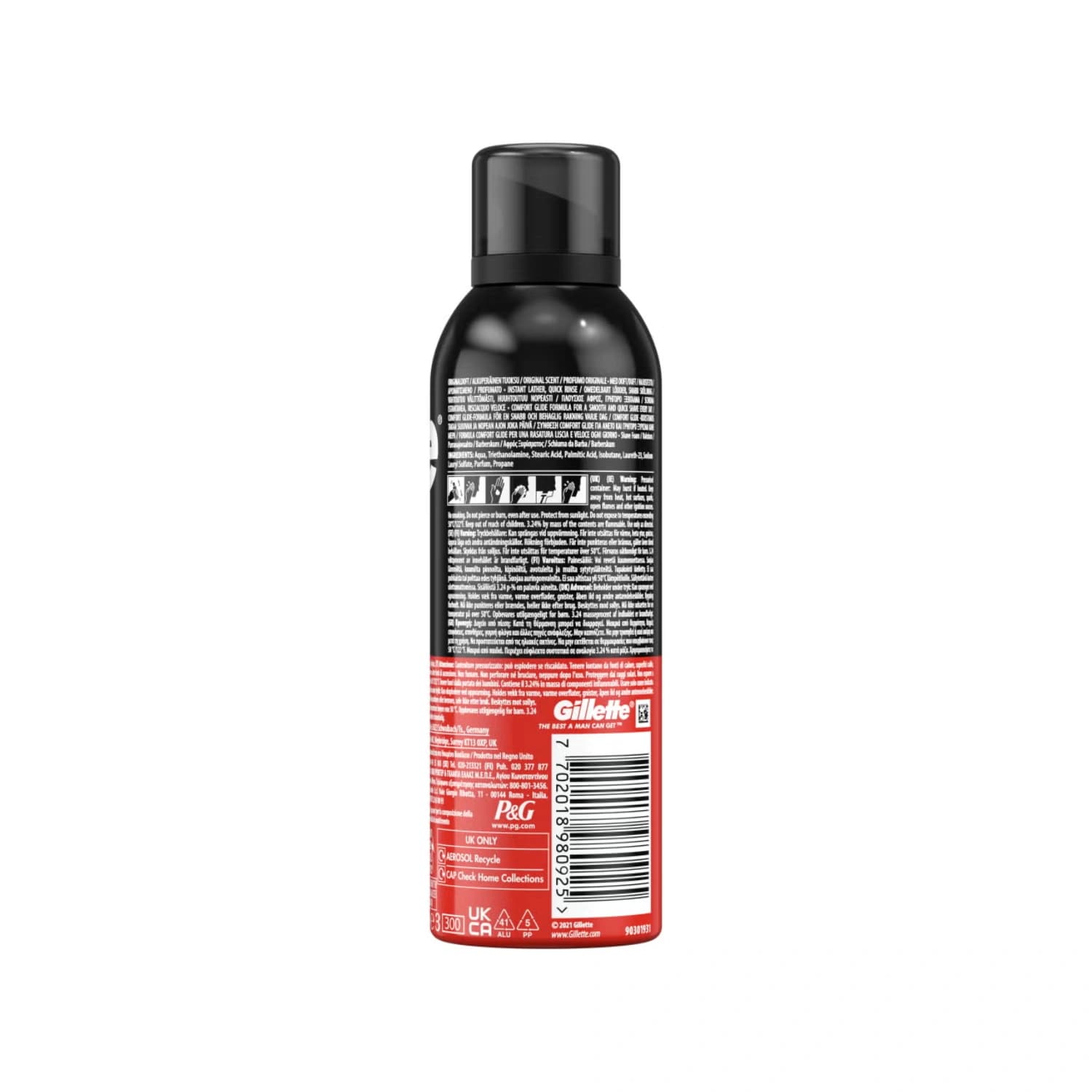 Gillette Shaving Foam Regular 200ml