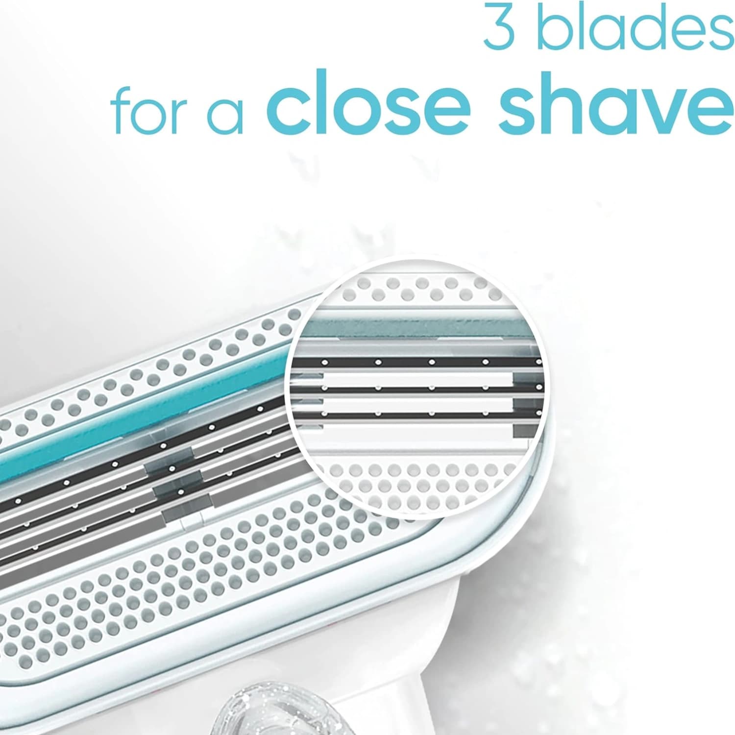 Gillette Venus Smooth Sensitive Women's Shaver with 2 Razor Blades