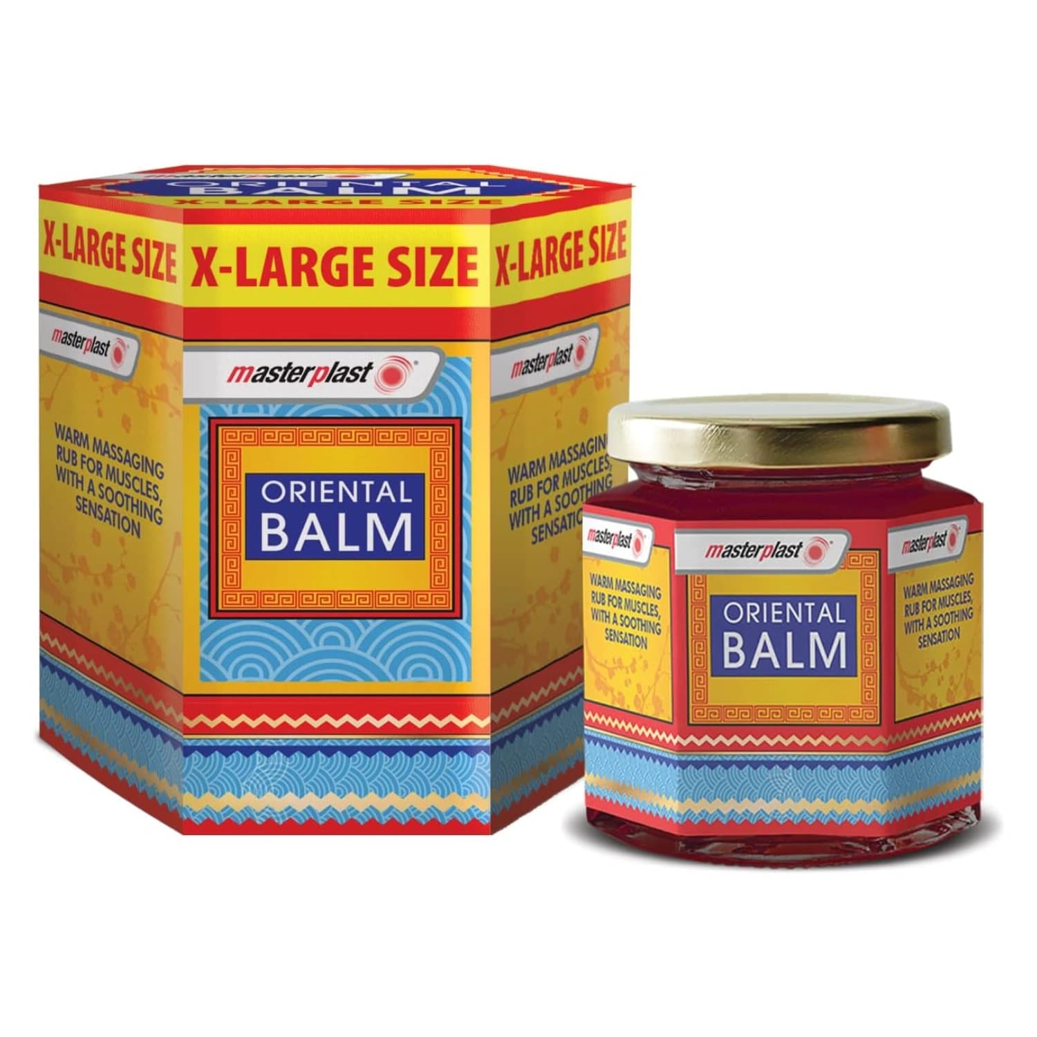 Masterplast Extra Large Oriental Balm 36g - Pack of 6