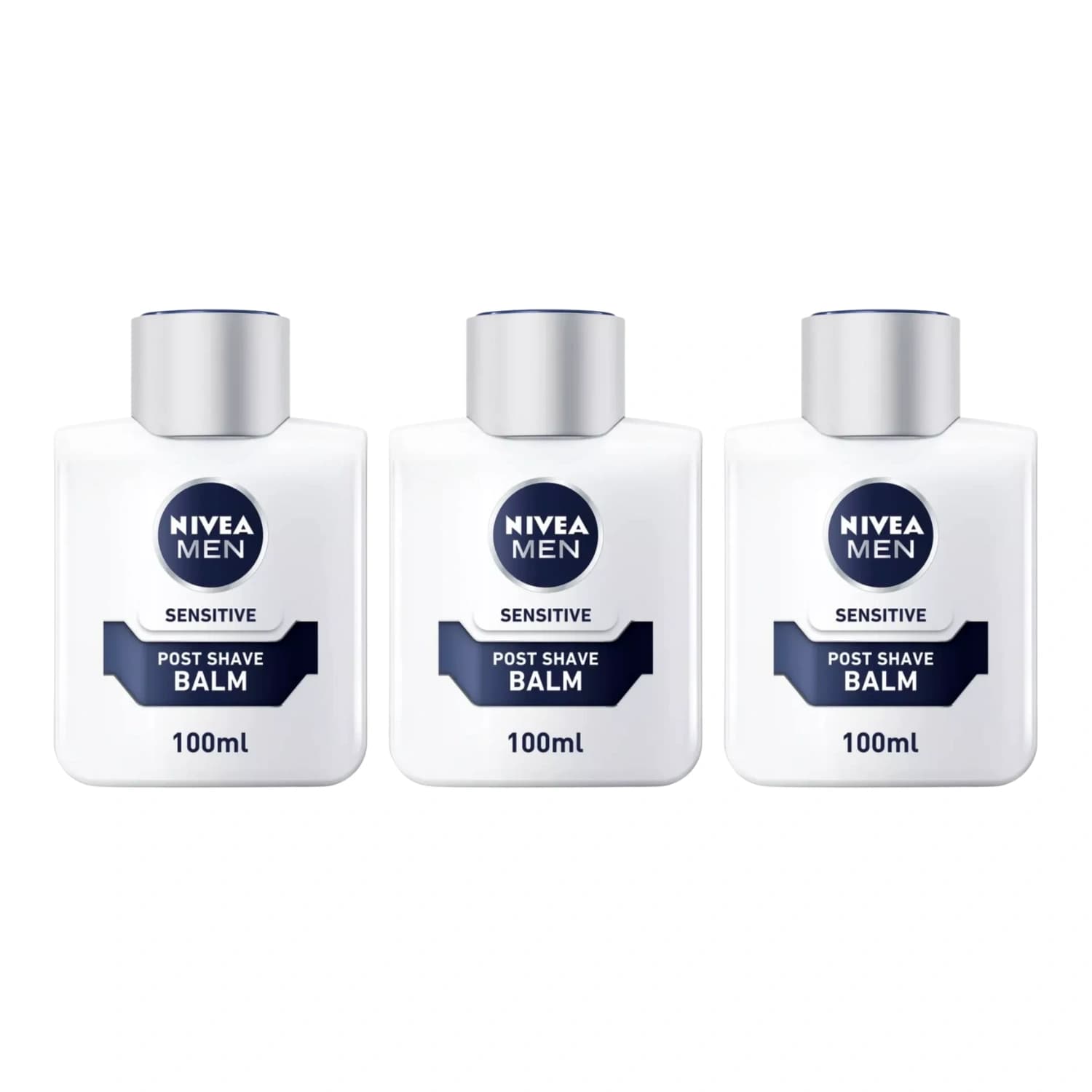 Nivea Men Sensitive Post Shave Balm 100ml (Pack of 3)