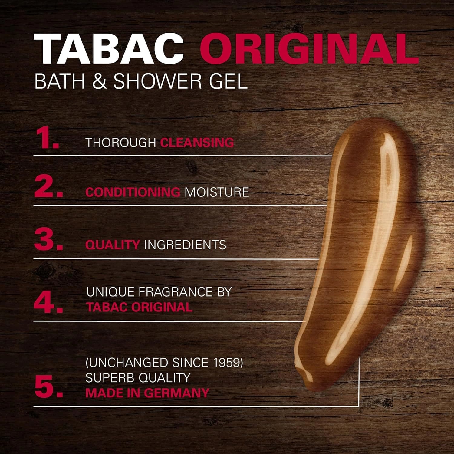 Tabac Original Bath and Shower Gel 400ml