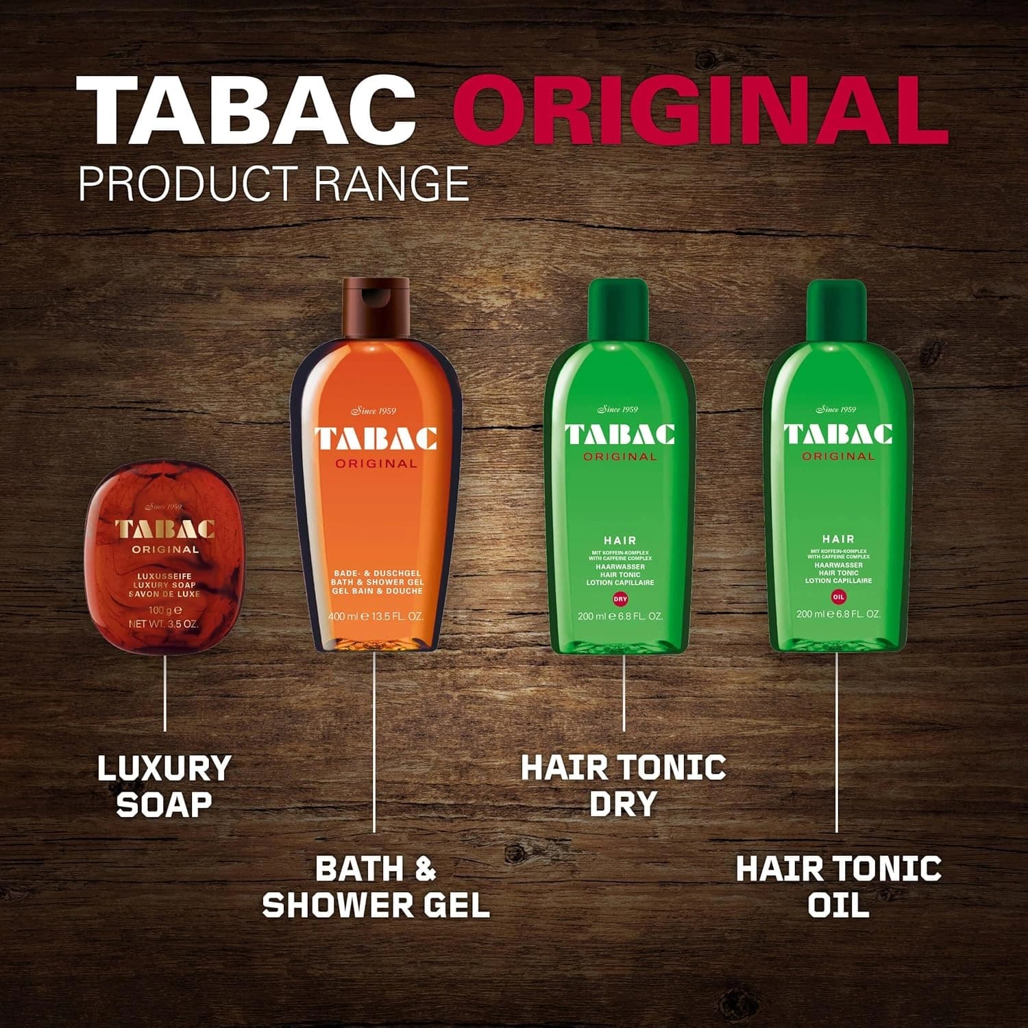 Tabac Original Bath and Shower Gel 400ml