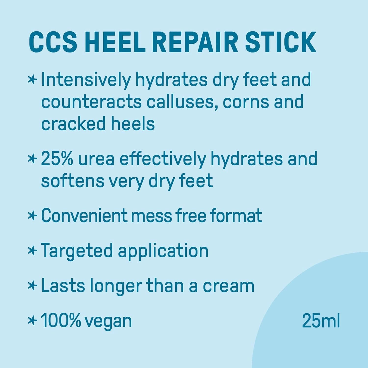 CCS Heel Repair Stick For Cracked Heels 25ml