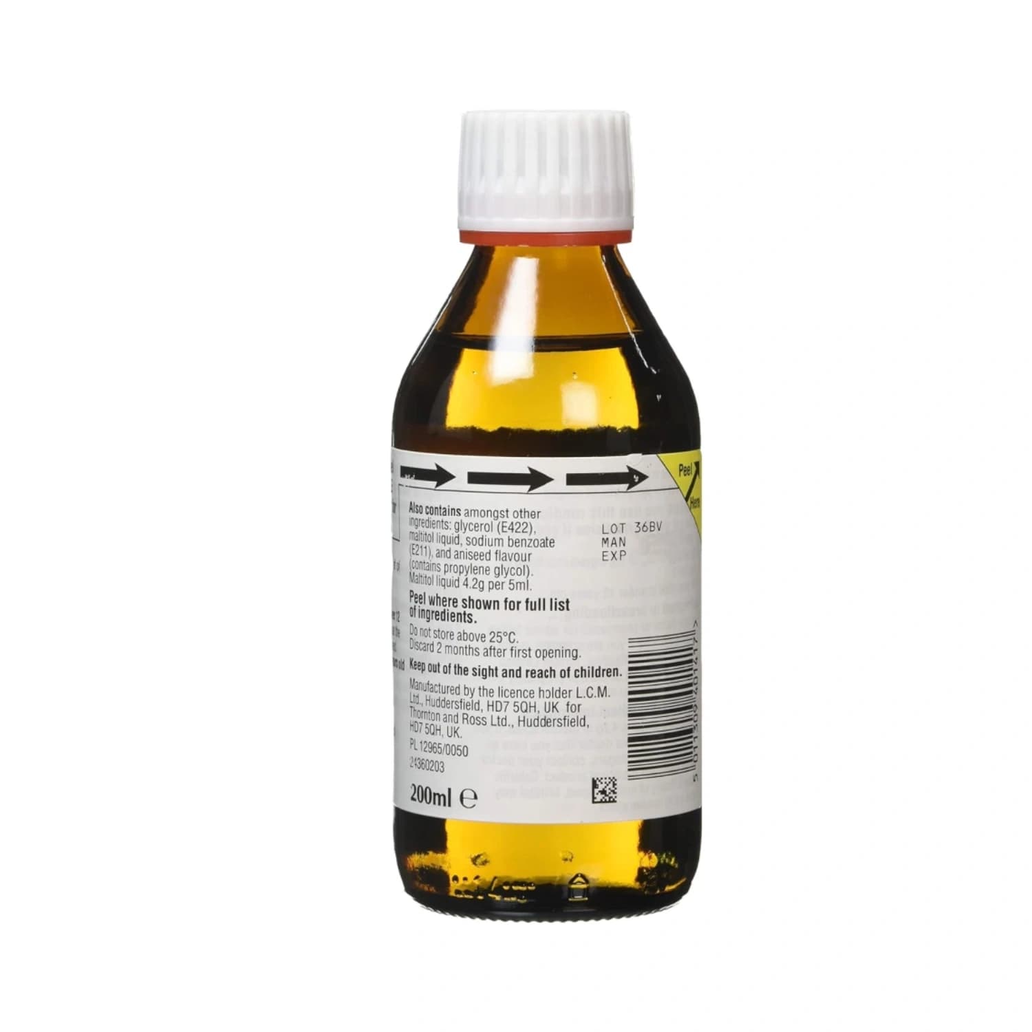 Care+ Simple Linctus Sugar Free Cough Syrup 200ml