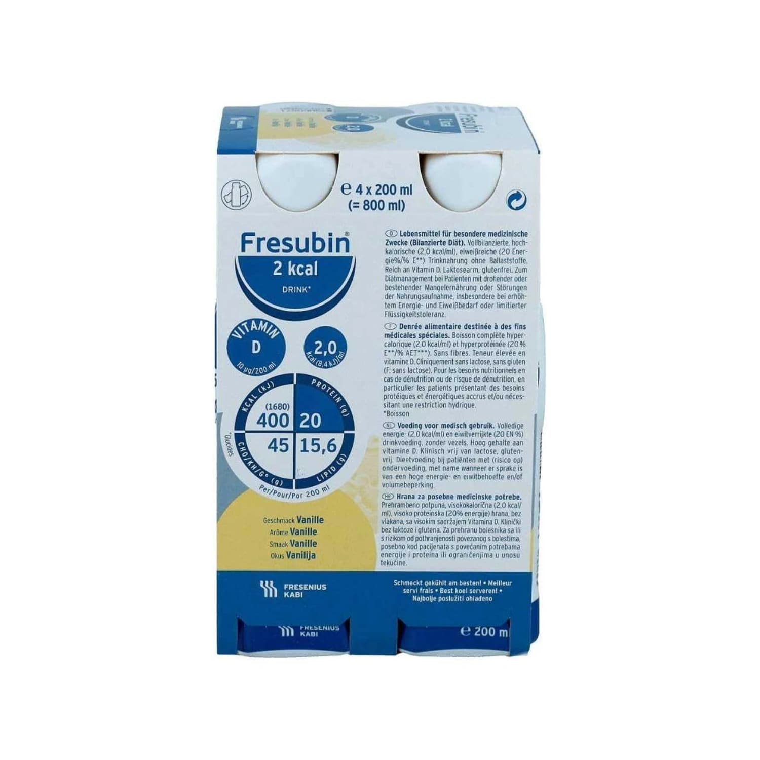 Fresubin 2kcal Drink Vanilla (4x200ml)