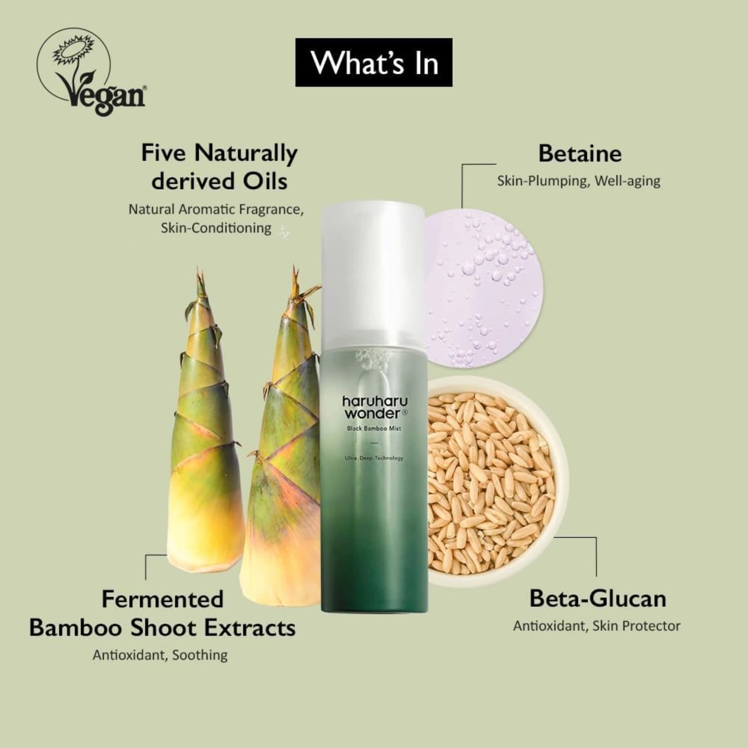Haruharu Wonder Black Bamboo Mist 80ml