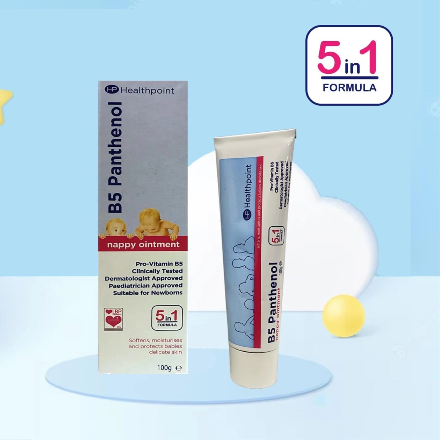 Healthpoint B5 Panthenol Nappy Cream 100g