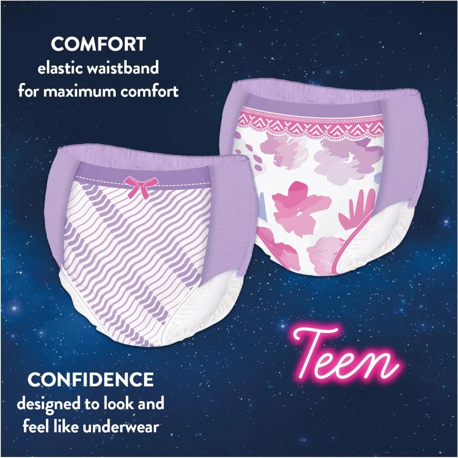 Huggies DryNites Pyjama Pants Girl 8-13 Years Nappies 9 Pack