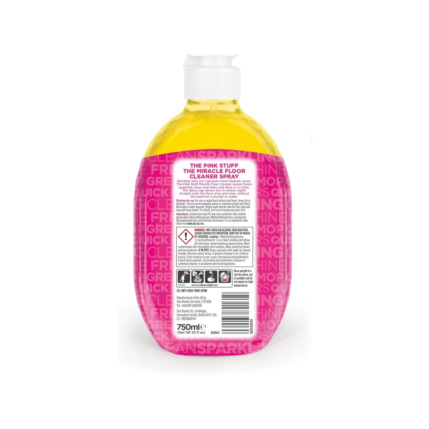 The Pink Stuff Miracle Floor Cleaner Spray 750ml