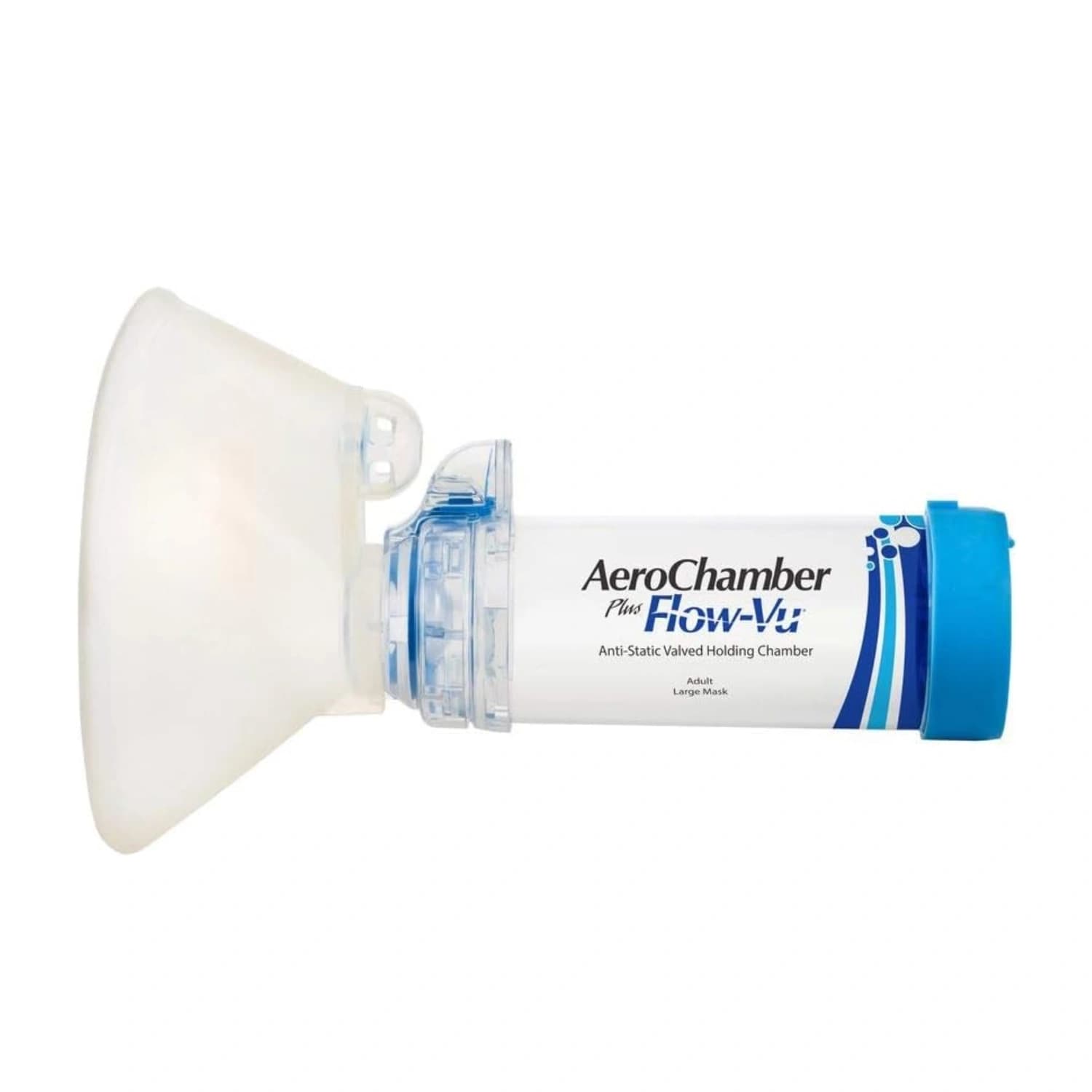 AeroChamber Plus Flow-Vu Anti-Static with Adult Large mask 1 Device