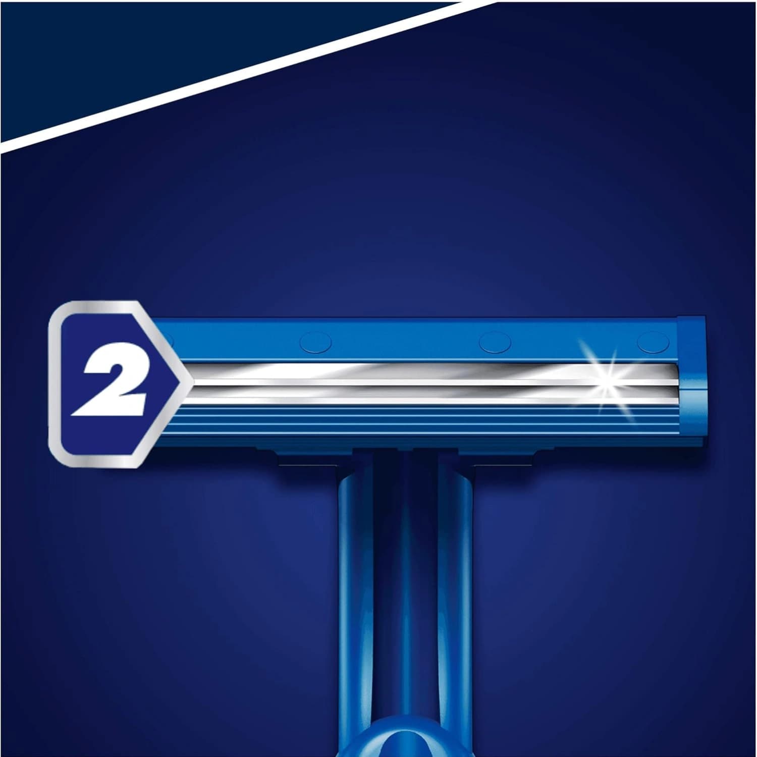 Gillette Blue Disposable Fixed Handle 5 Pack